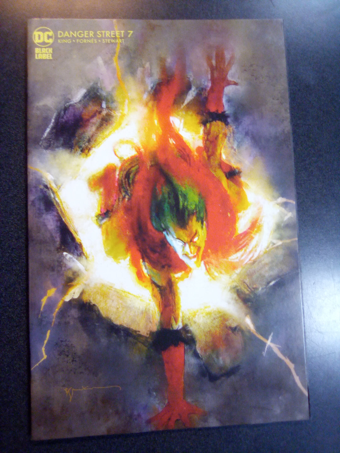 Danger Street #7 (Of 12) Cover B Bill Sienkiewicz Card Stock Variant