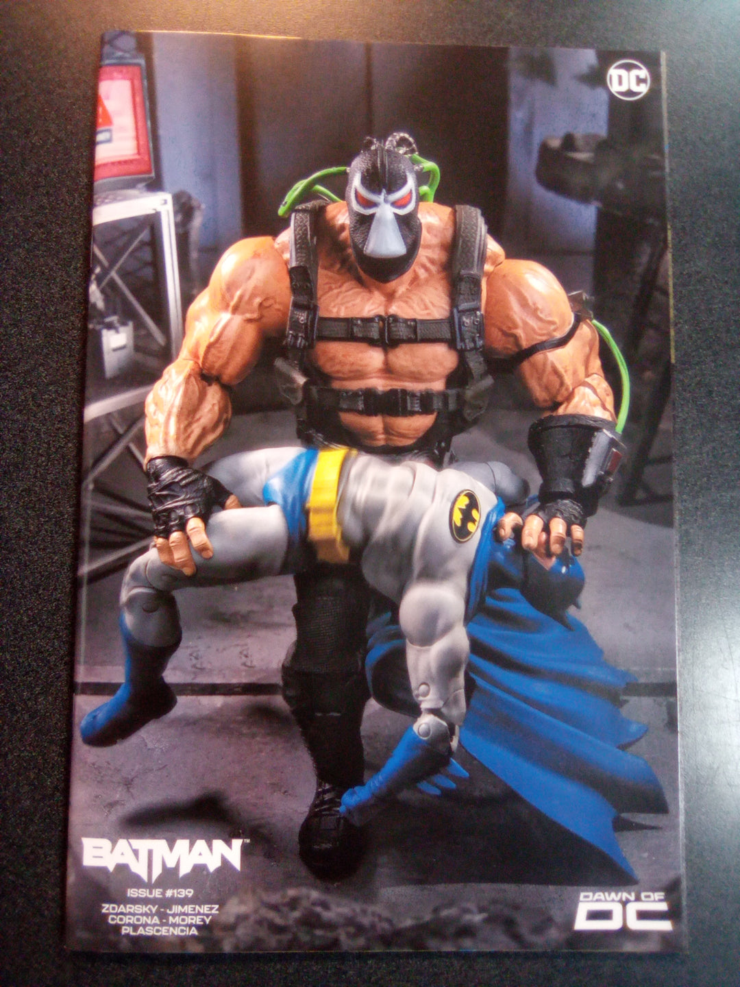 Batman #139 Cover E Bane McFarlane Toys Action Figure Card Stock Variant