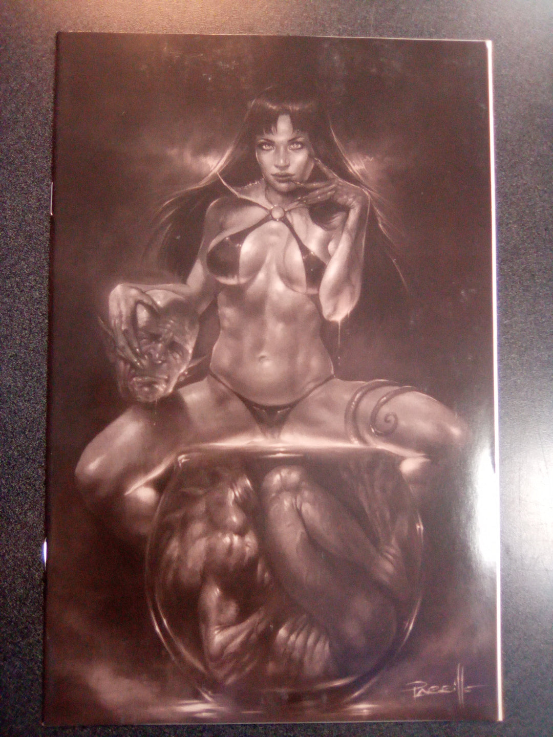 Vampirella #23 Cover K 50 Copy Variant Parrillo Virgin B&W