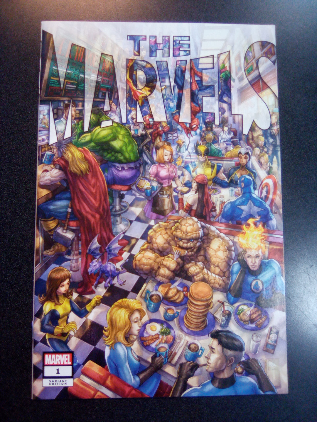 The Marvels #1 Alan Quah Trade Dress Variant