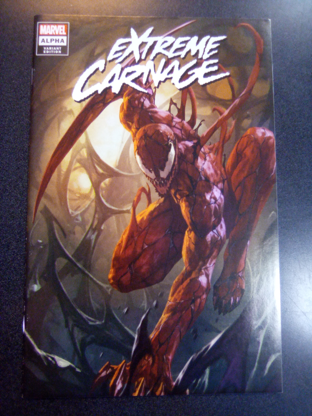 Extreme Carnage Alpha #1 Skan Srisuwan Trade Dress Variant