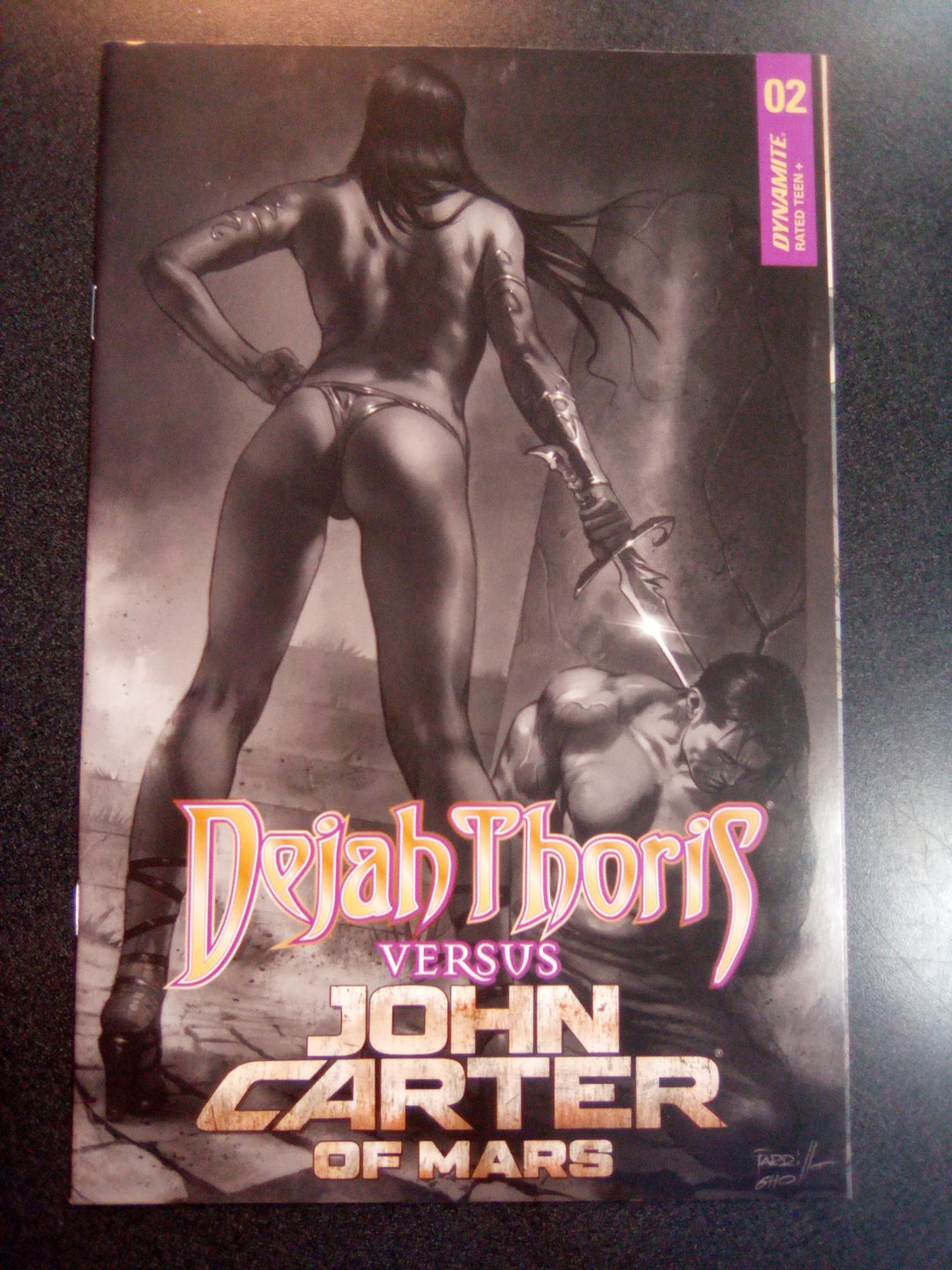 Dejah Thoris Vs John Carter Of Mars #2 Cover J 50 Copy Variant Pa