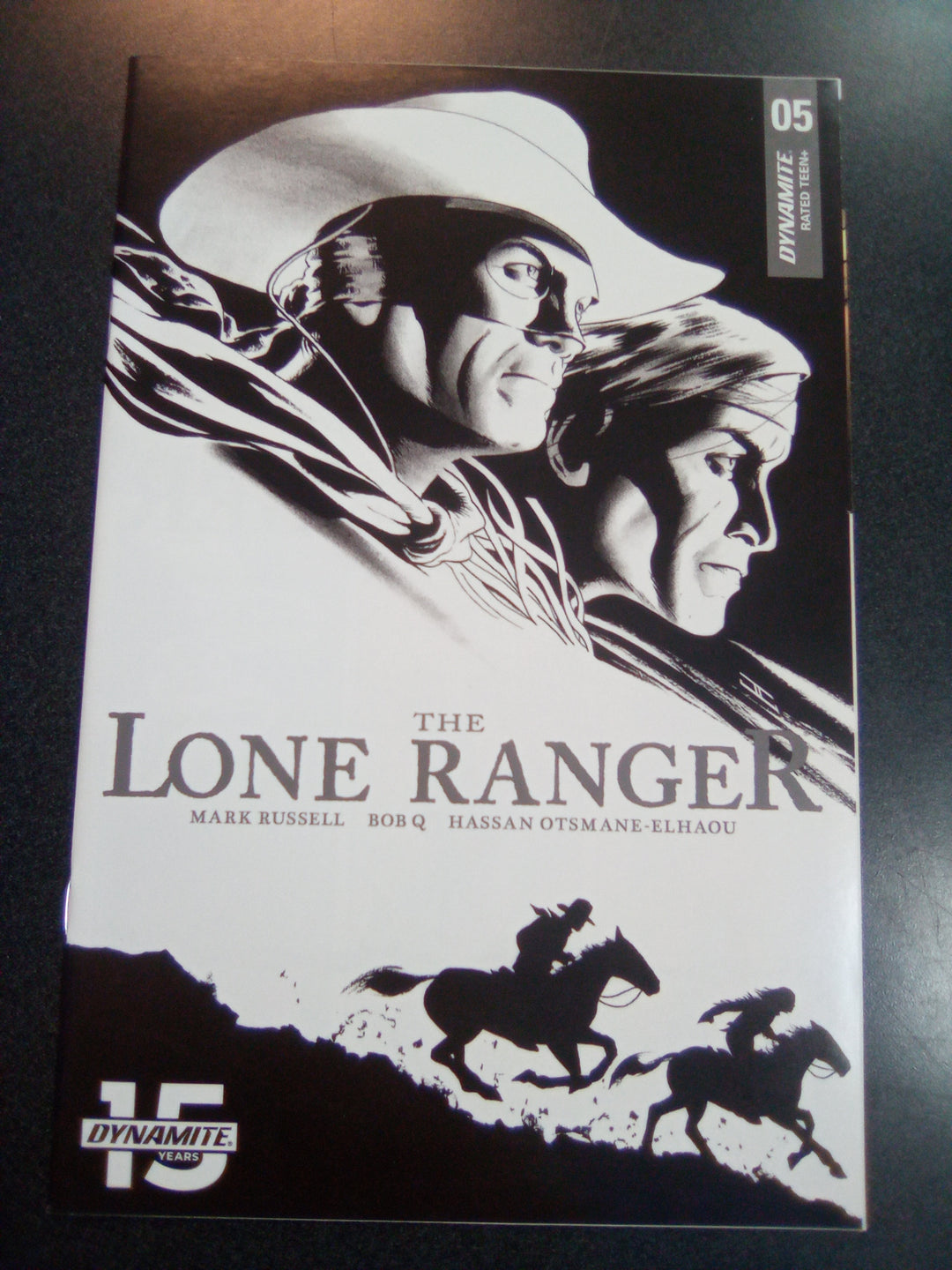 Lone Ranger Vol 3 #5 1:10 Cassaday B&W Variant