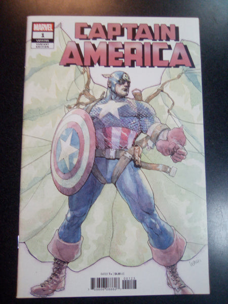 Captain America #1 Yu Variant