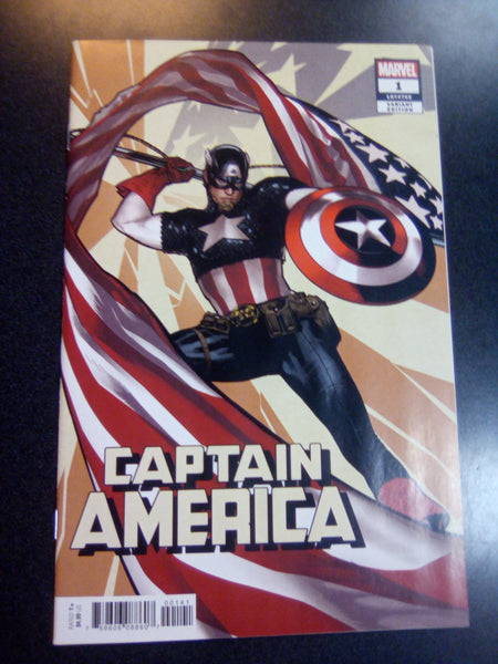 Captain America #1 Hughes Variant