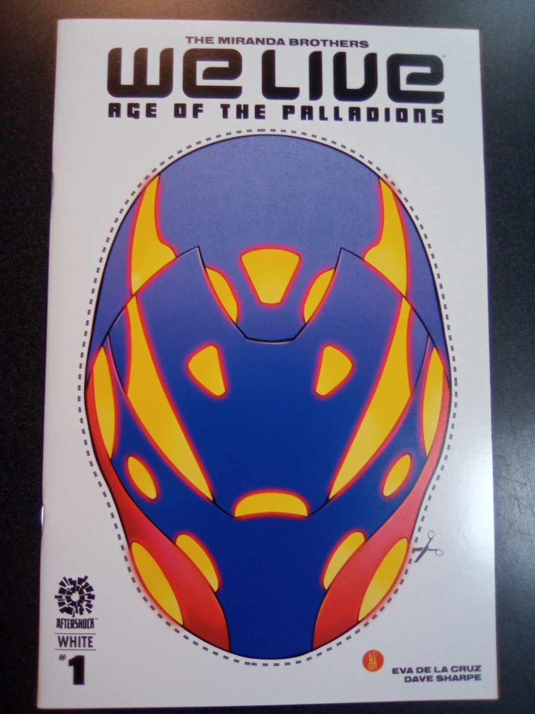 We Live Age Of Palladions White #1 Cover B Mask