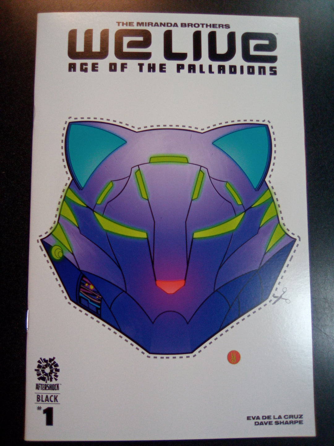 We Live Age Of Palladions Black #1 Cover B Mask