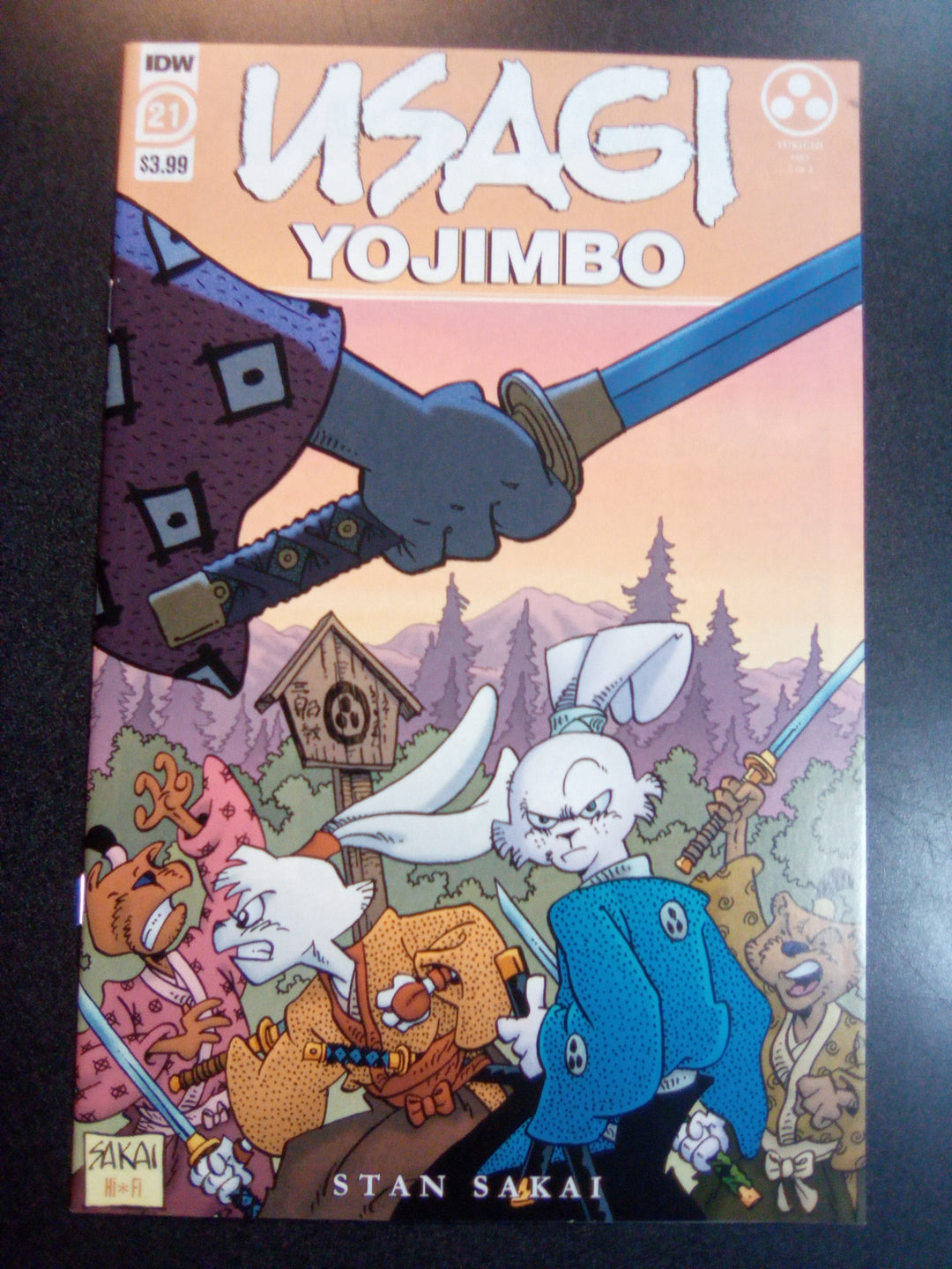 Usagi Yojimbo #21 Cover A Sakai