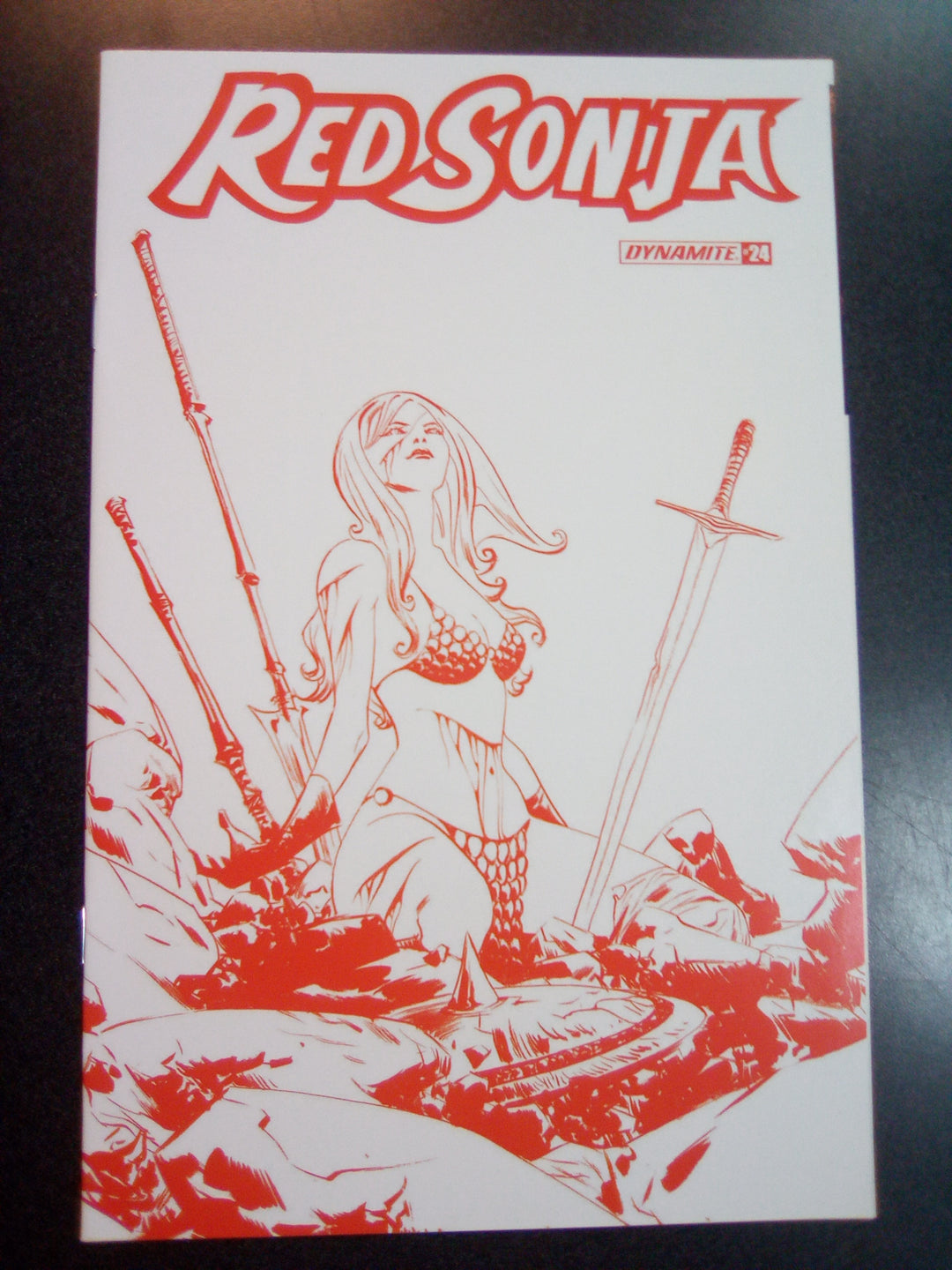 Red Sonja #24 1:21 Lee Tint Foc Variant