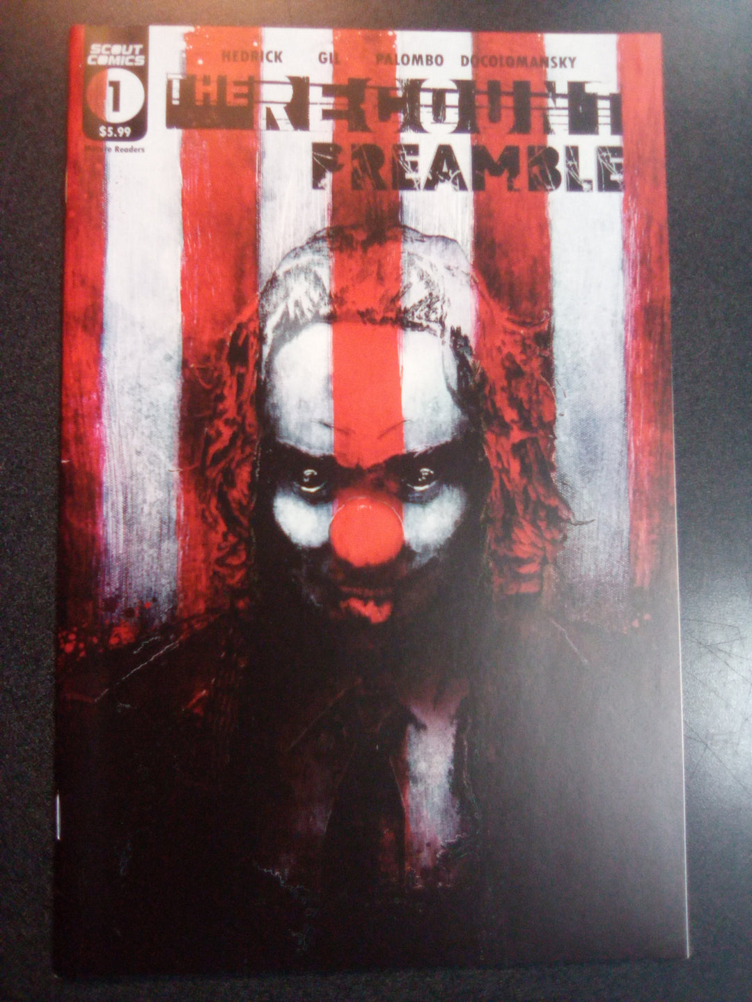 Recount Preamble (One Shot) Cover A RubÉN Gil LÓPez