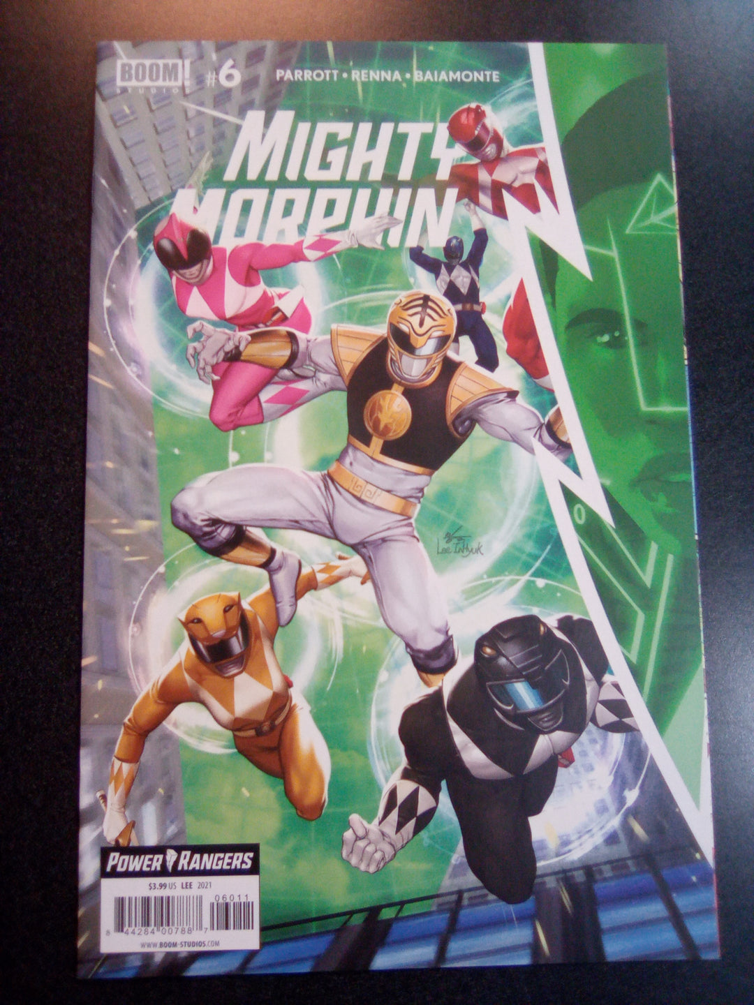 Mighty Morphin #6 Cover A Lee