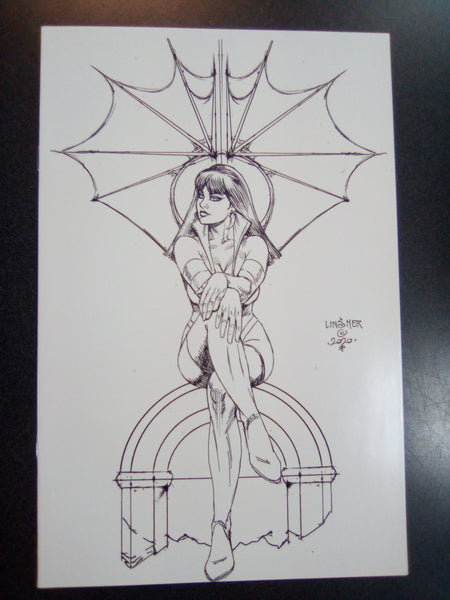 Vampirella Dark Powers #2 30 Copy Linsner B&W Virgin Variant