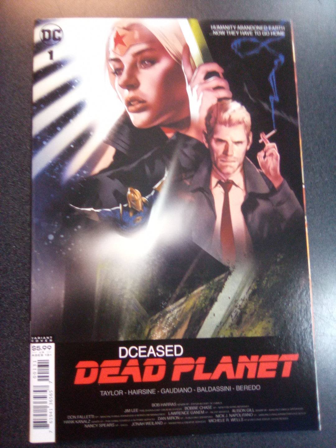 Dceased Dead Planet #1 (Of 6) Card Stock Ben Oliver Movie Va