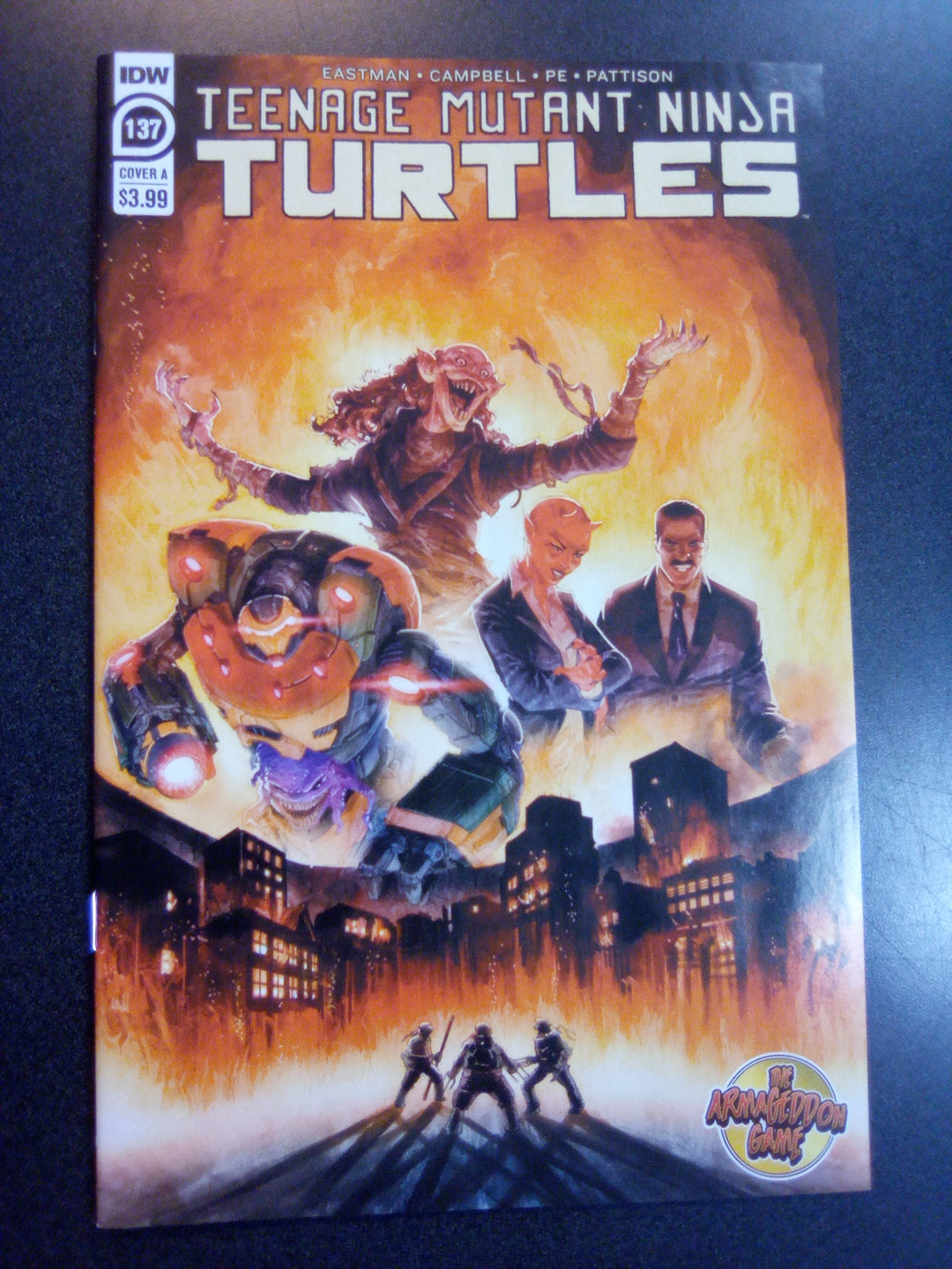 Teenage Mutant Ninja Turtles Ongoing #137 Cover A Fero Pe