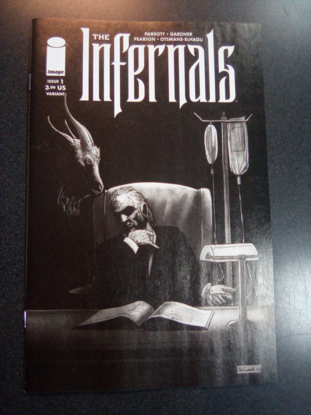 Infernals #1 Cover B Cormack Variant