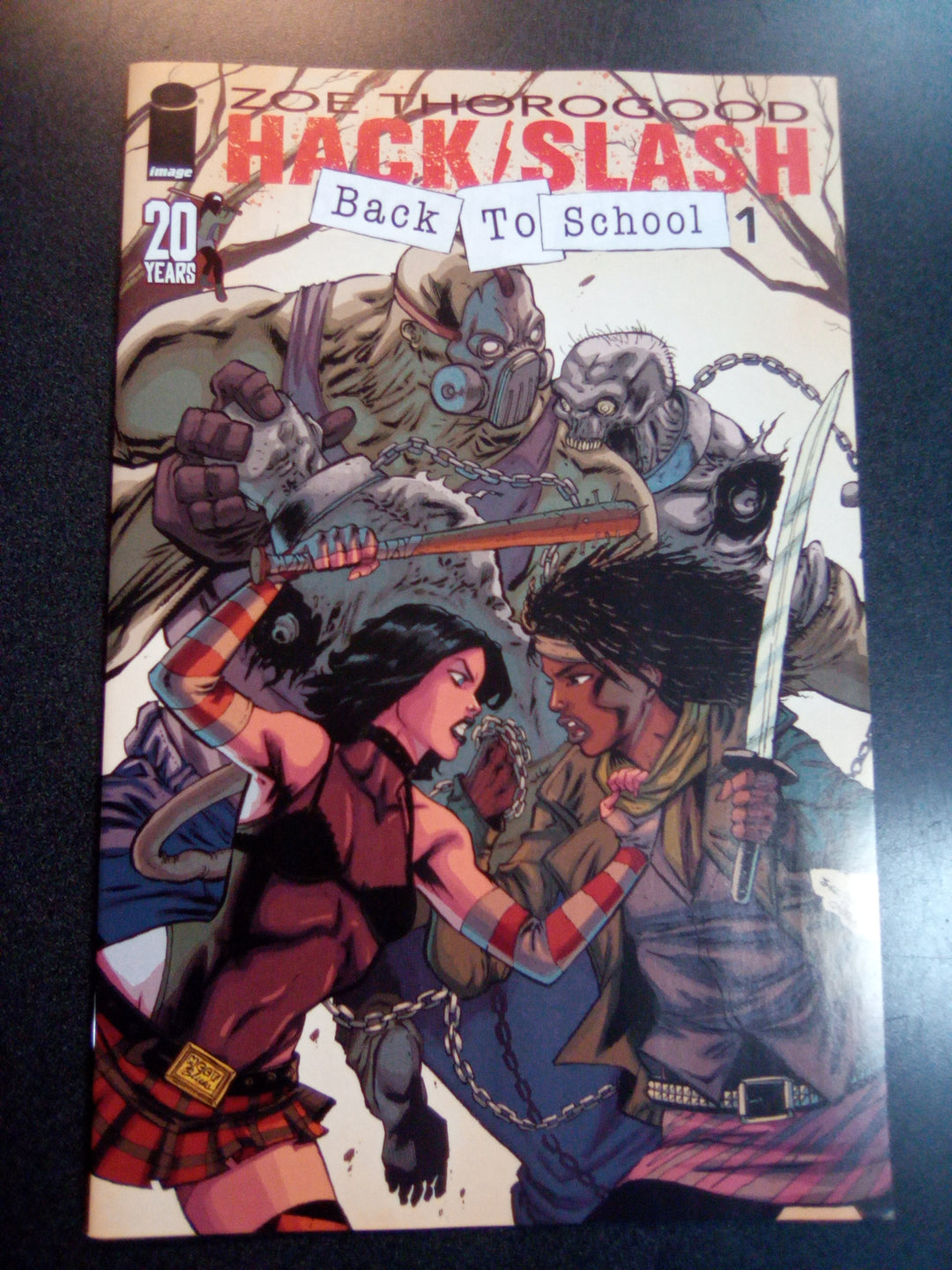 Hack Slash Back To School #1 (Of 4) Cover D Tim Seeley Twd 20th Anniversary Team Up Variant