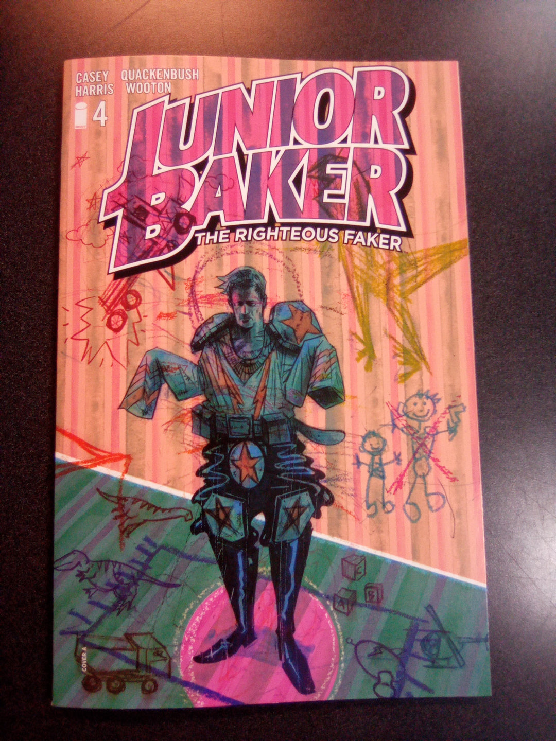 Junior Baker The Righteous Faker #4 (Of 5) Cover A Quackenbush