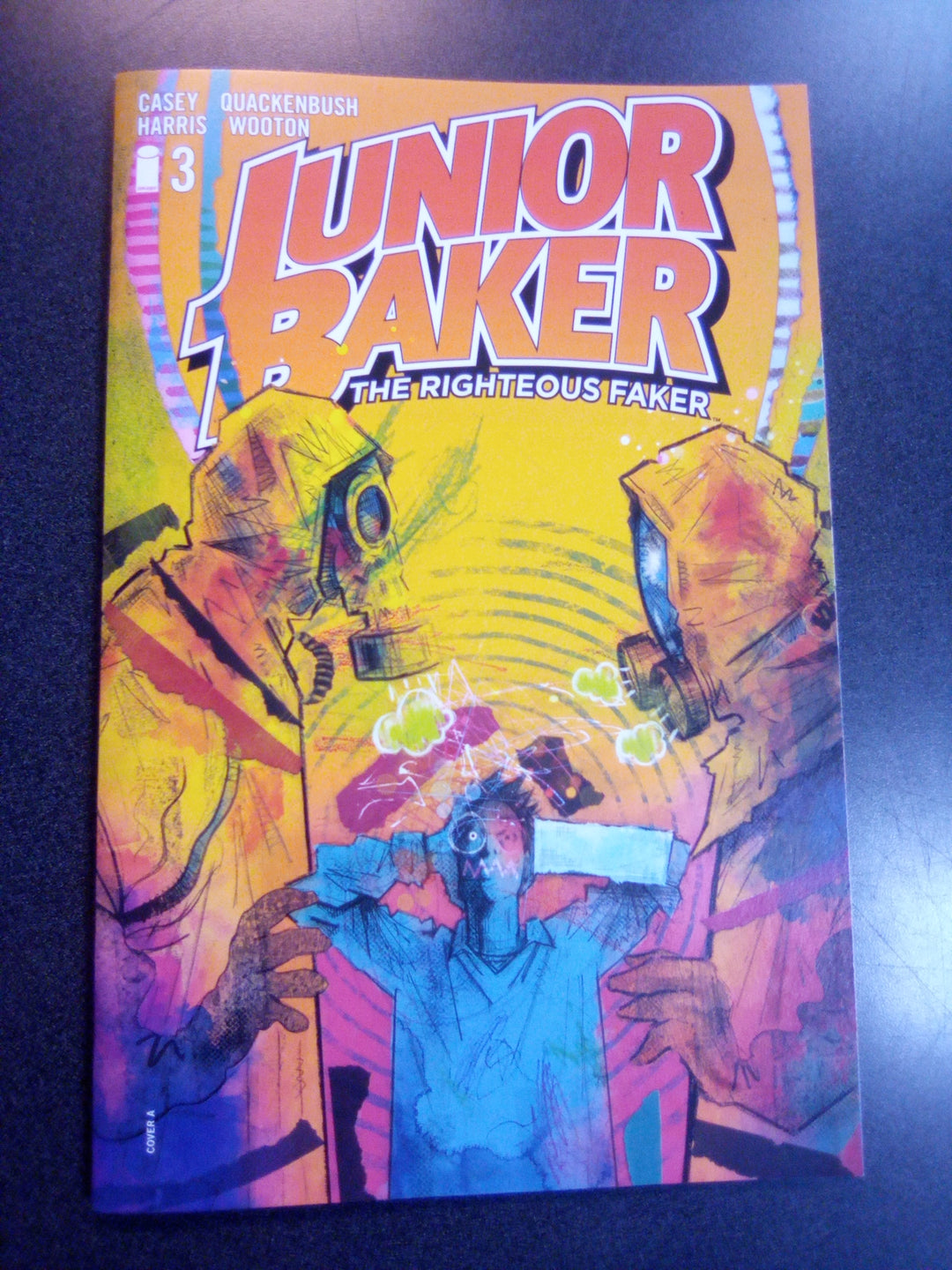 Junior Baker The Righteous Faker #3 (Of 5) Cover A Quackenbush (Mr