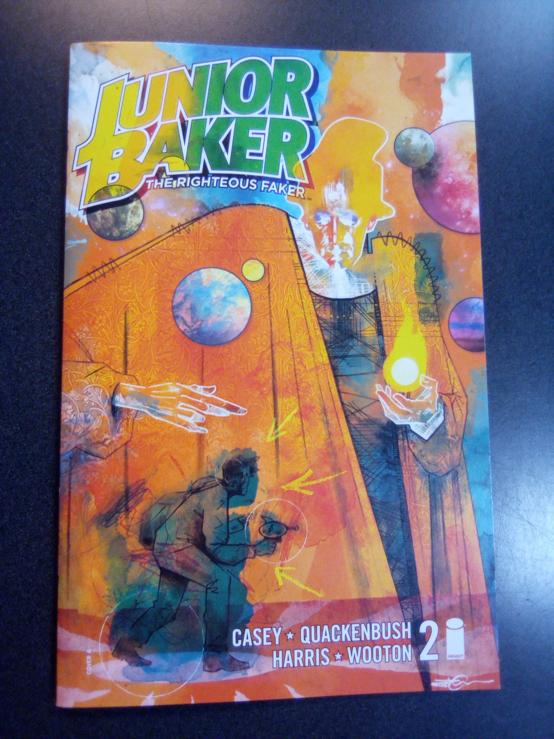 Junior Baker The Righteous Faker #2 (Of 5) Cover A Ryan Quackenbush