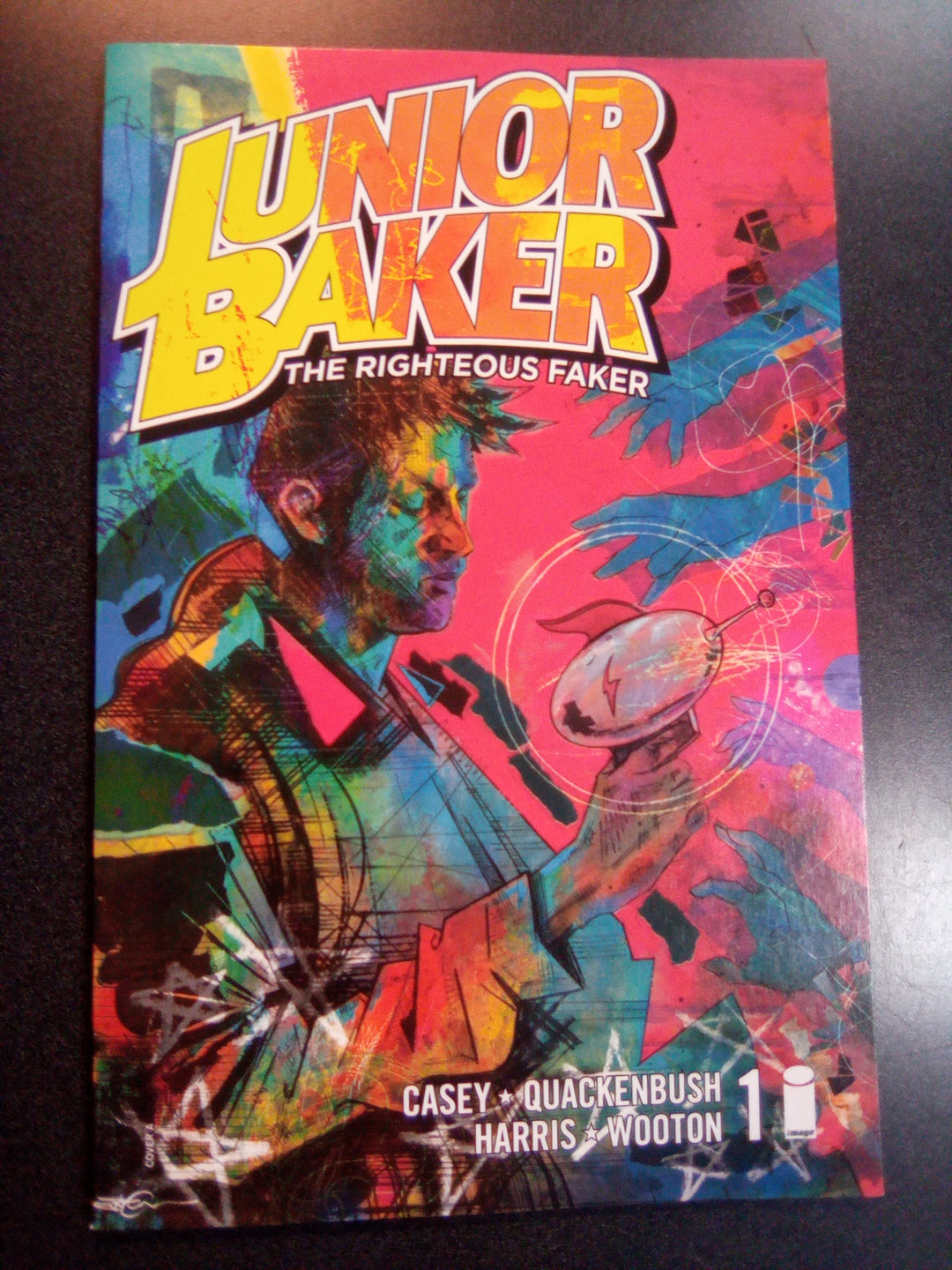 Junior Baker The Righteous Faker #1 (Of 5) Cover A Ryan Quackenbush