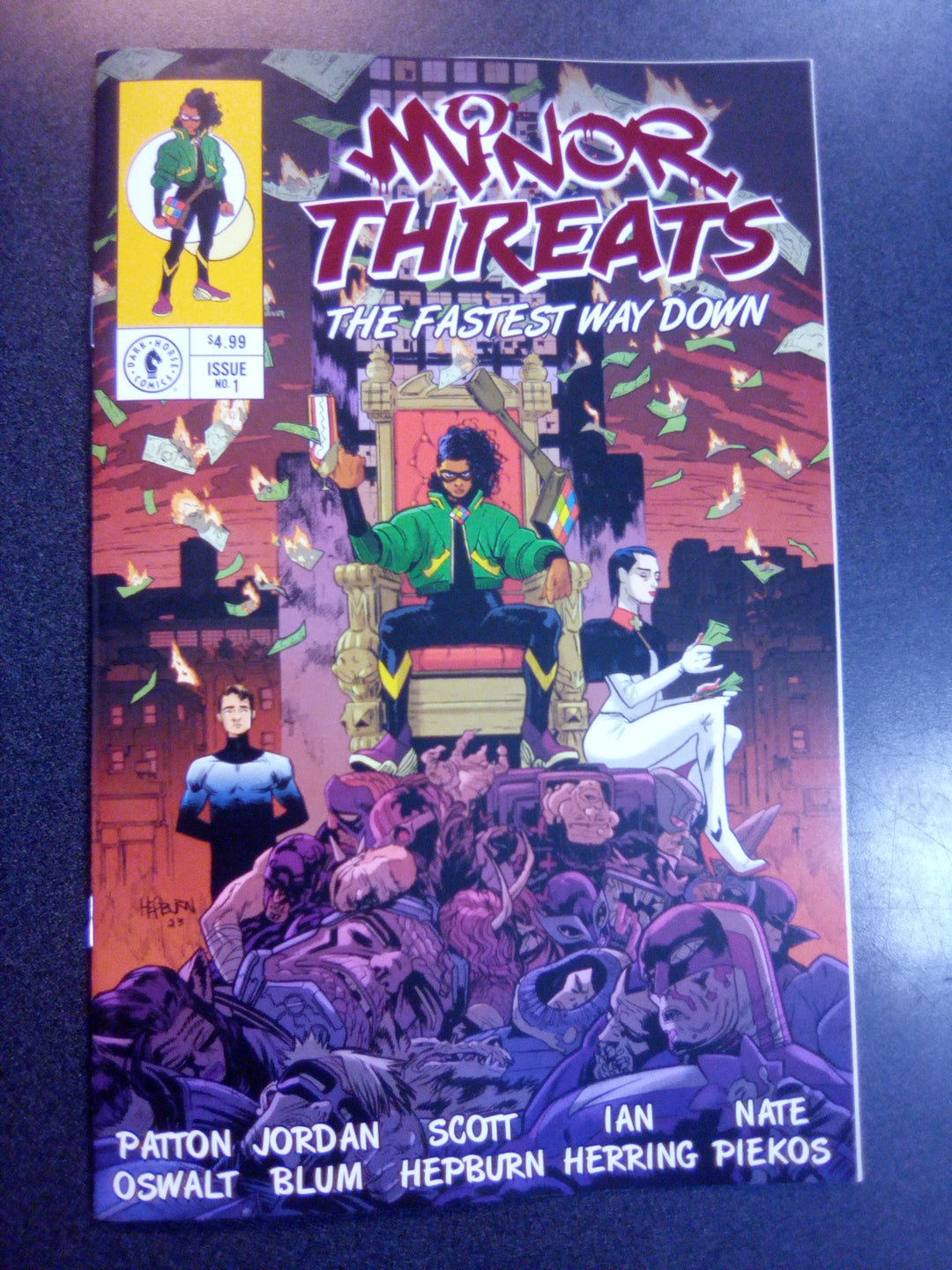 Minor Threats: The Fastest Way Down #1 (Cover D) (Foil) (Scott Hepburn)