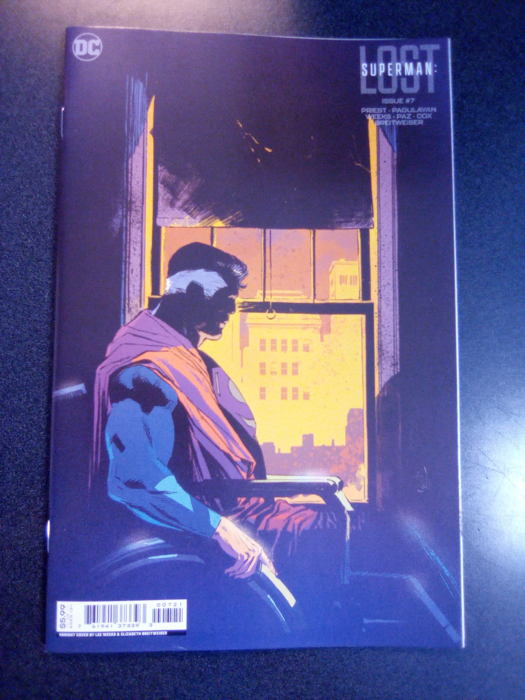 Superman Lost #7 (Of 10) Cover B Lee Weeks Card Stock Variant