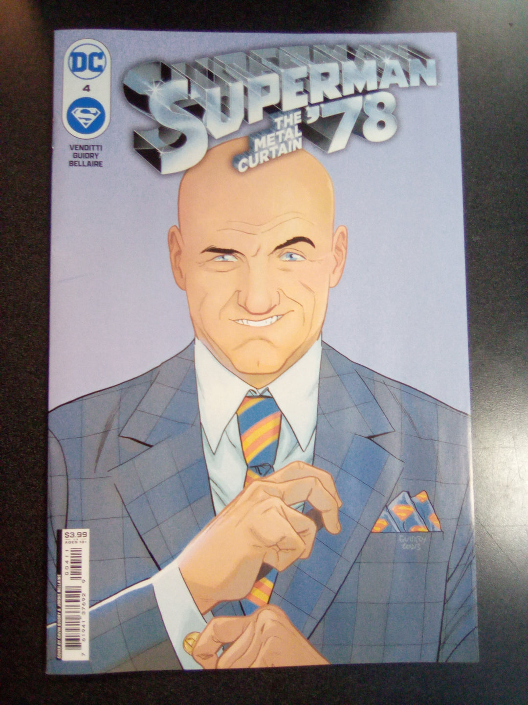 Superman 78 The Metal Curtain #4 (Of 6) Cover A Gavin Guidry