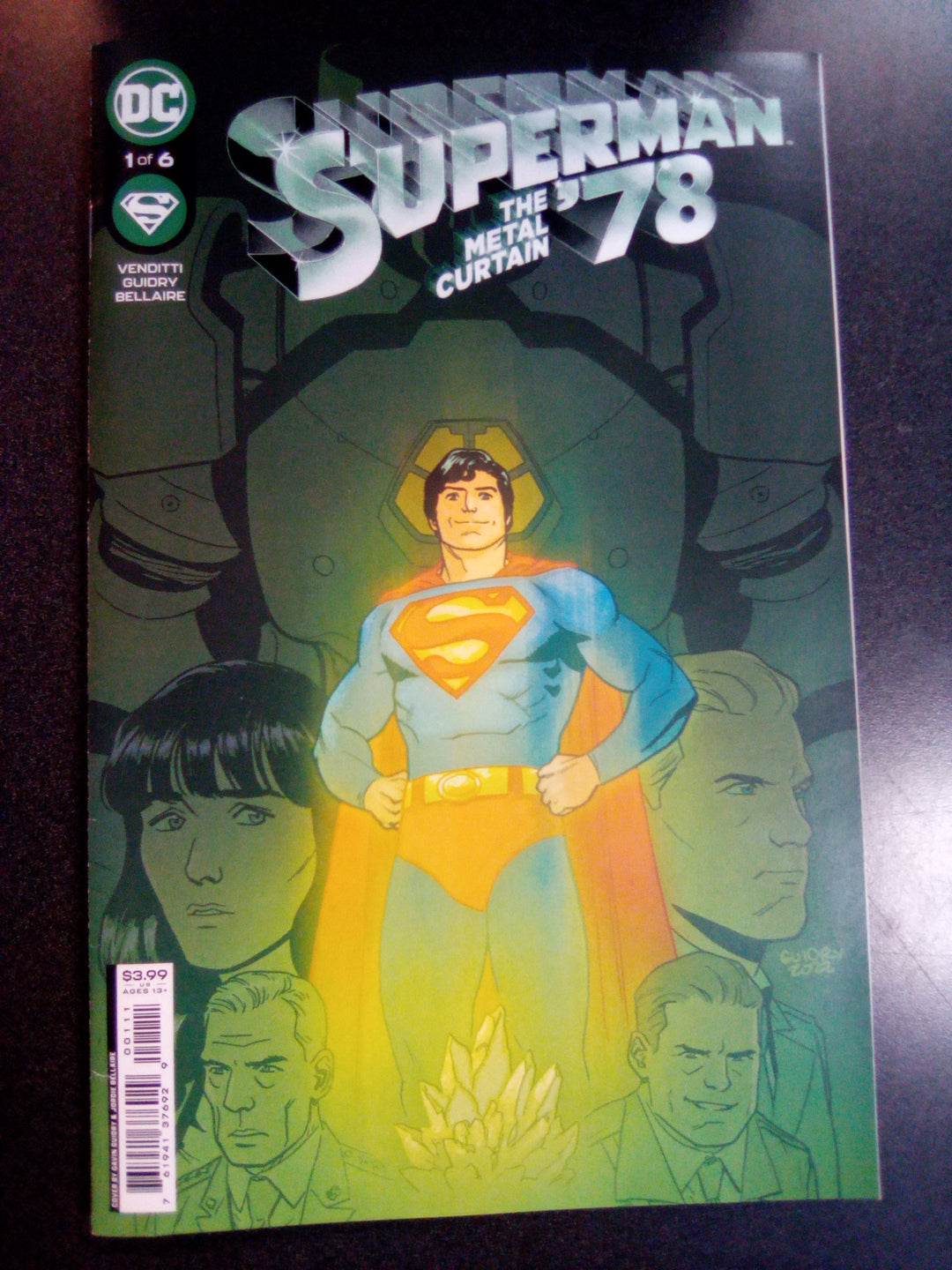 Superman 78 The Metal Curtain #1 (Of 6) Cover A Gavin Guidry