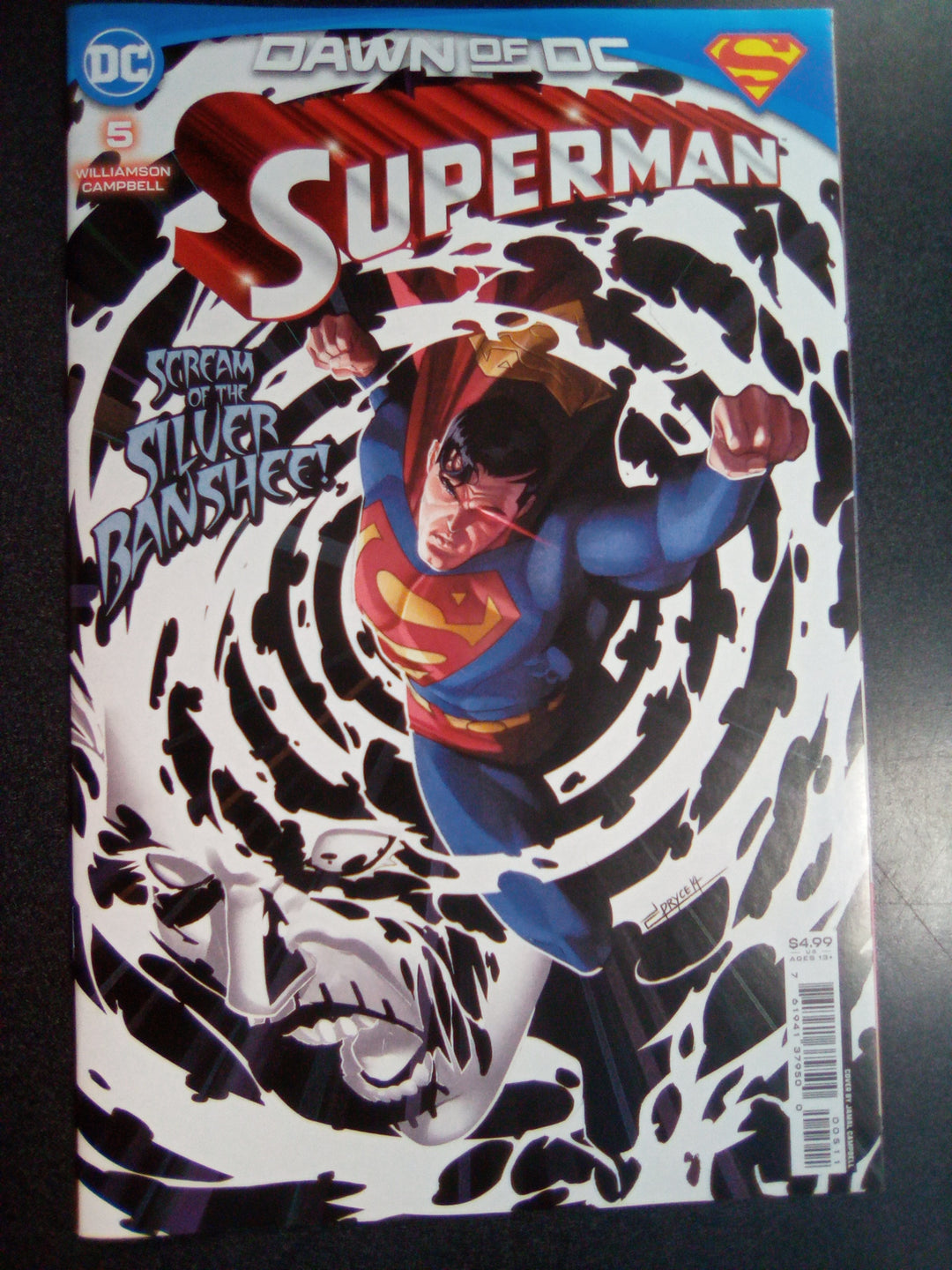 Superman #5 Cover A Jamal Campbell