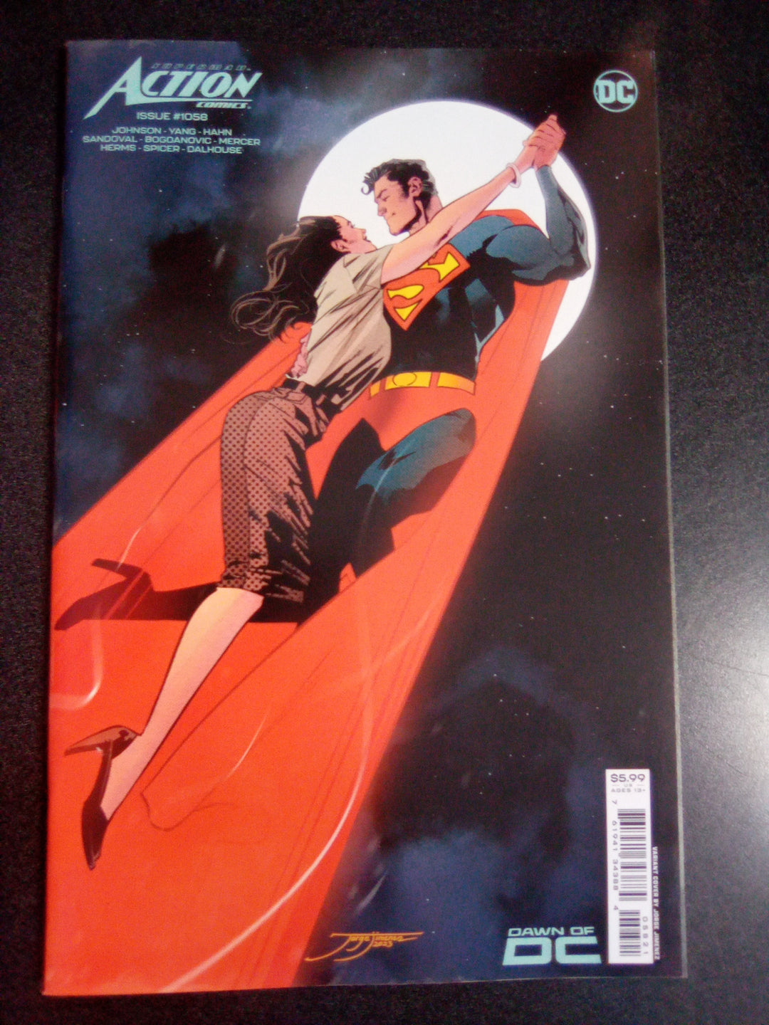 Action Comics #1058 Cover B Jorge Jimenez Card Stock Variant