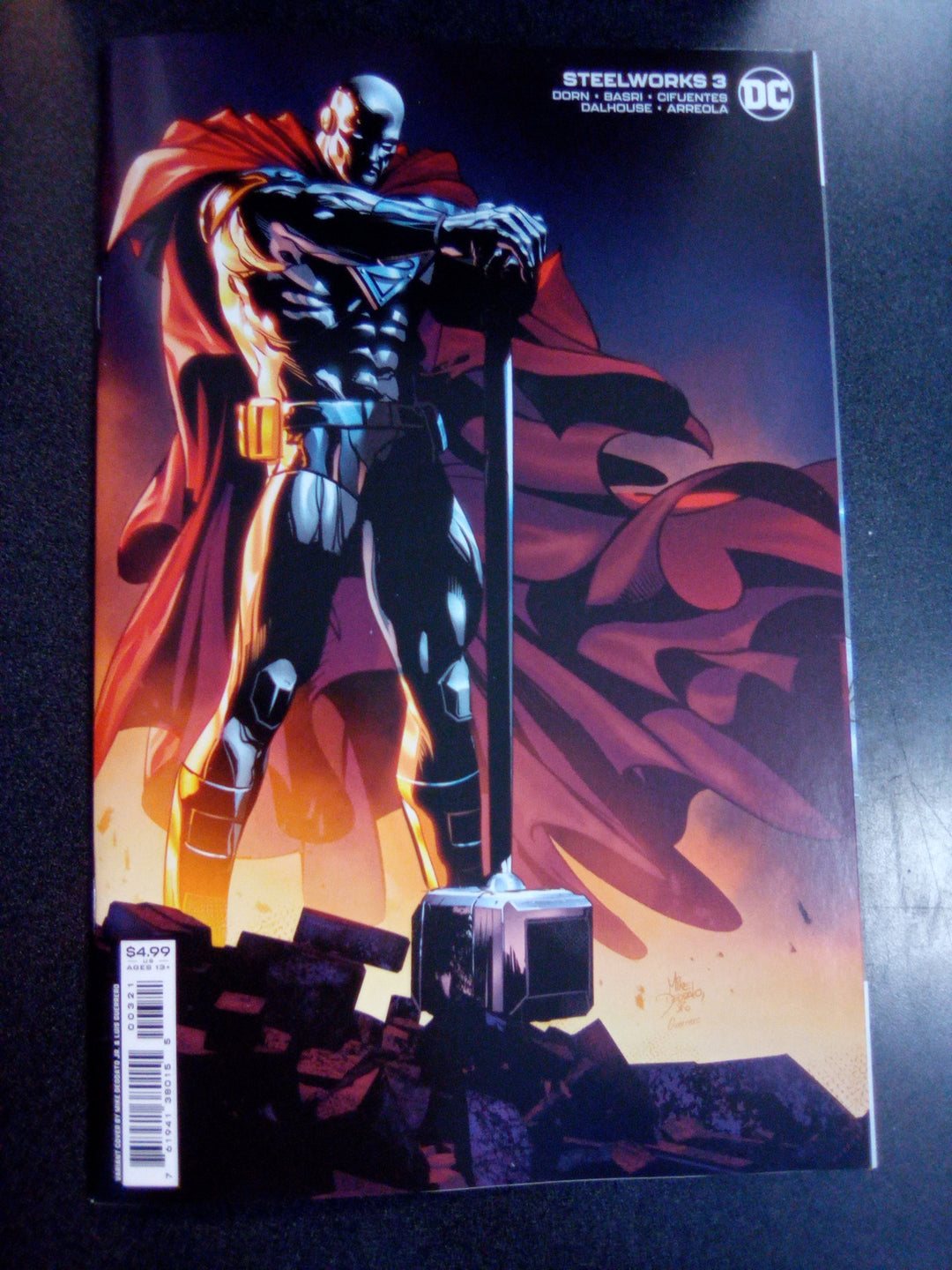 Steelworks #3 (Of 6) Cover B Mike Deodato Jr Card Stock Variant