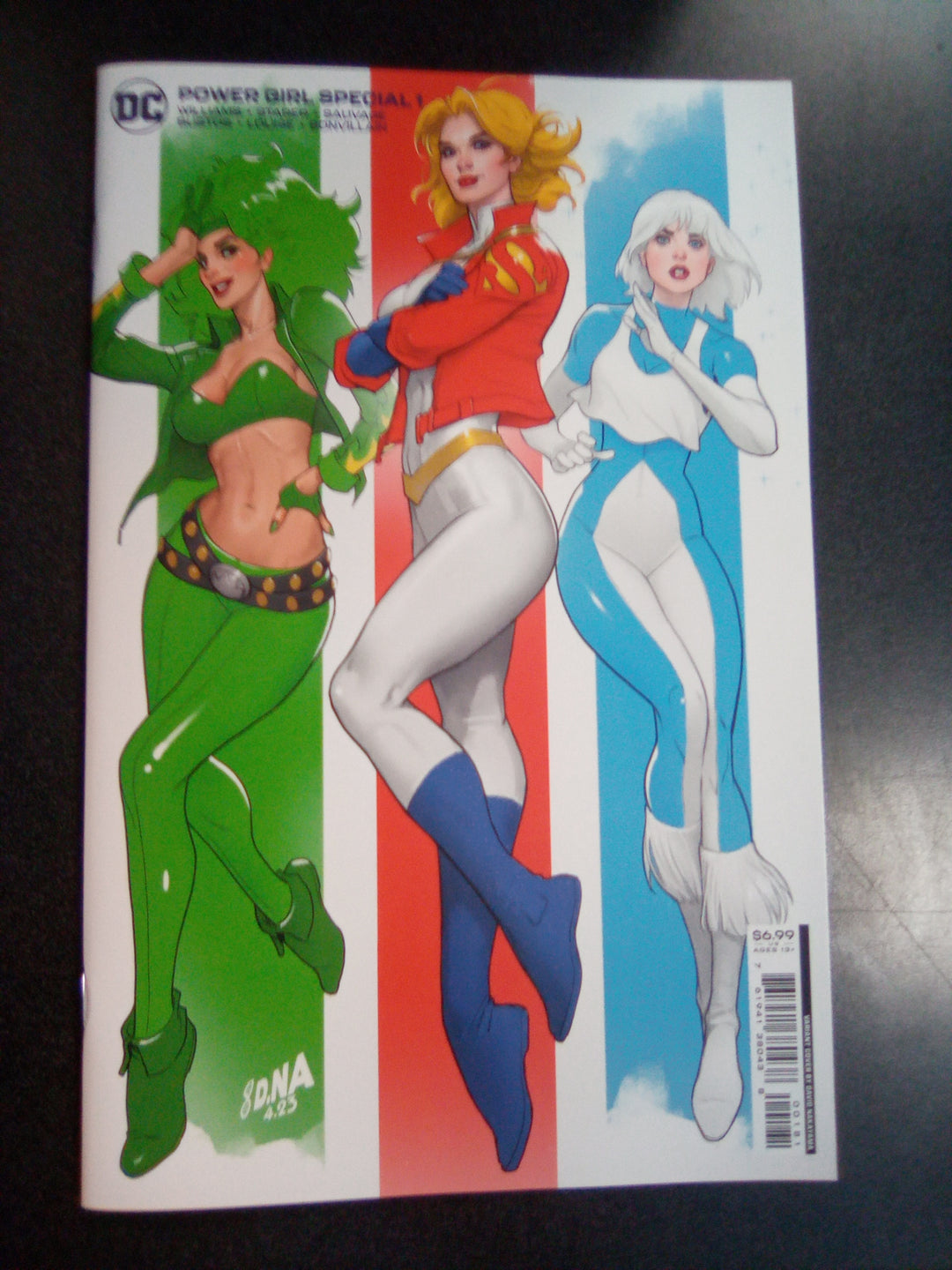 Power Girl Special #1 (One Shot) Cover F David Nakayama Card Stock Variant