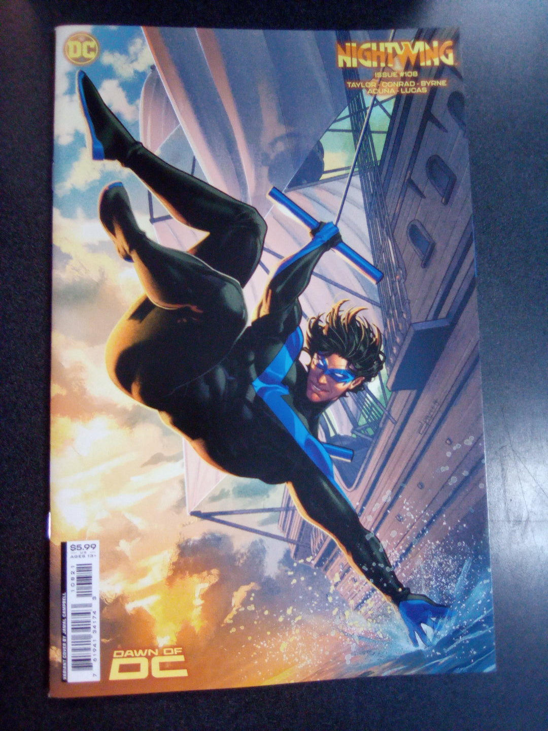 Nightwing #108 Cover B Jamal Campbell Card Stock Variant