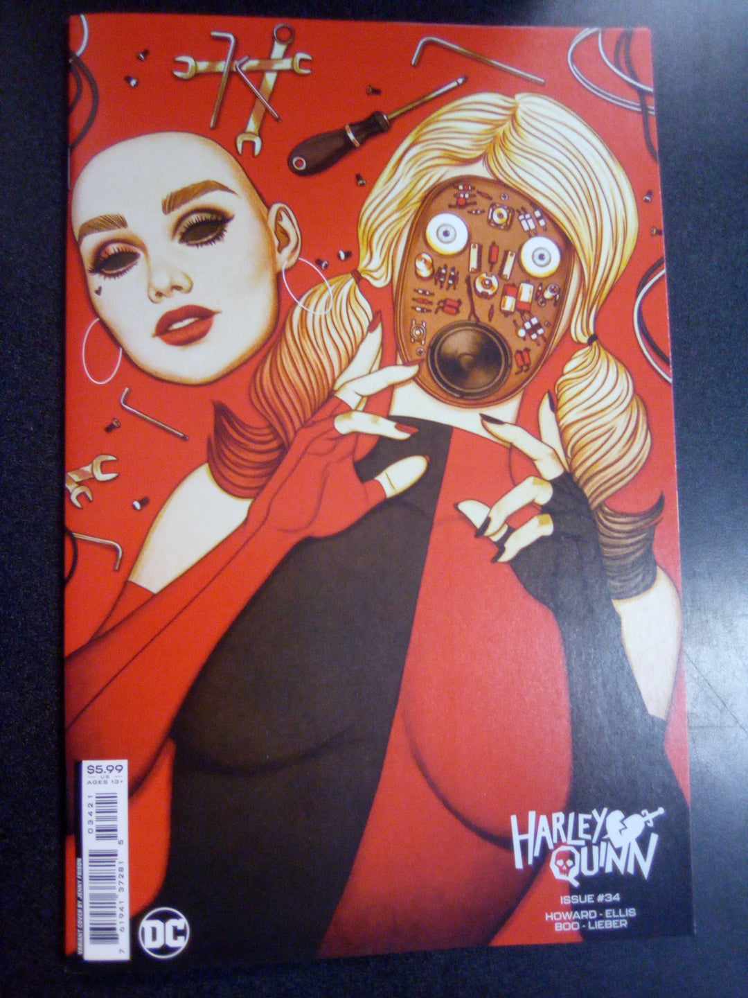 Harley Quinn #34 Cover B Jenny Frison Card Stock Variant