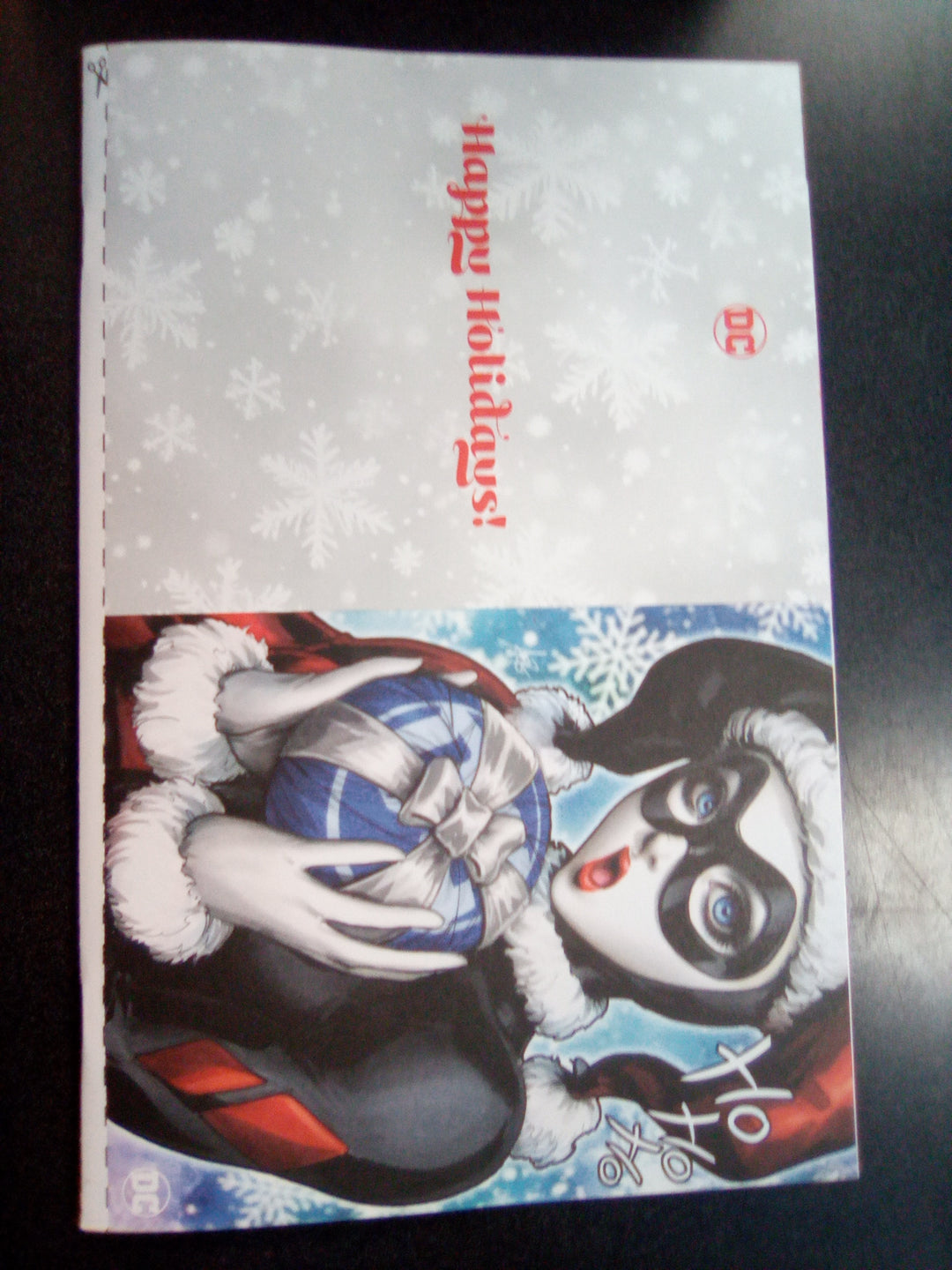 Harley Quinn #34 Cover C Stanley Artgerm Lau DC Holiday Card Special Edition Variant