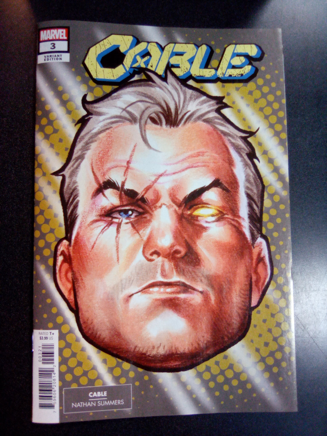 Cable #3 Mark Brooks Headshot Variant [Fhx]