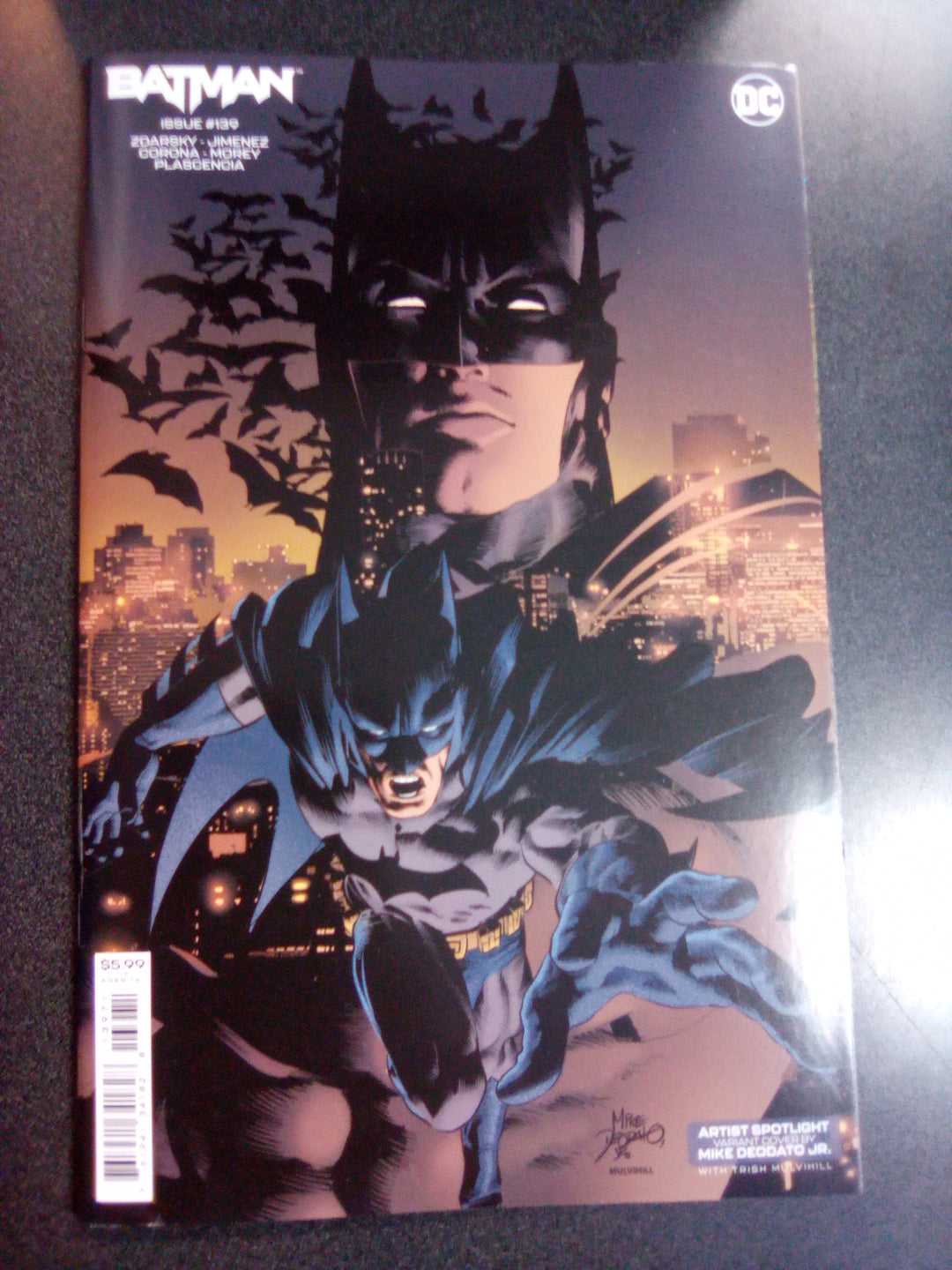 Batman #139 Cover D Mike Deodato Jr Artist Spotlight Card Stock Variant