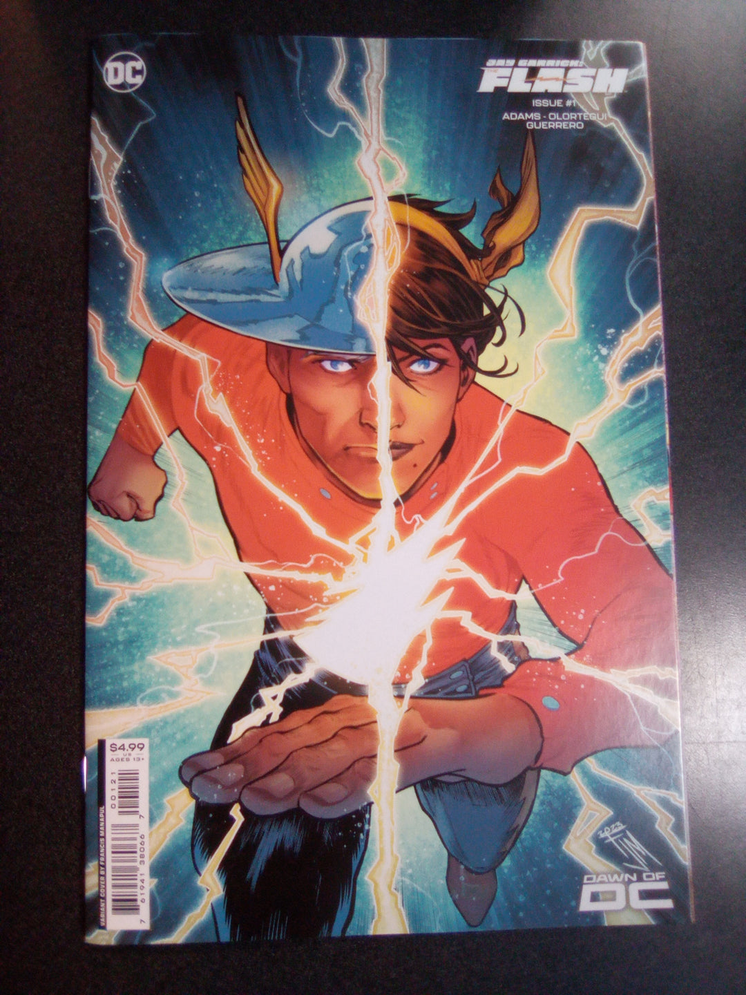 Jay Garrick The Flash #1 (Of 6) Cover B Francis Manapul Card Stock Variant