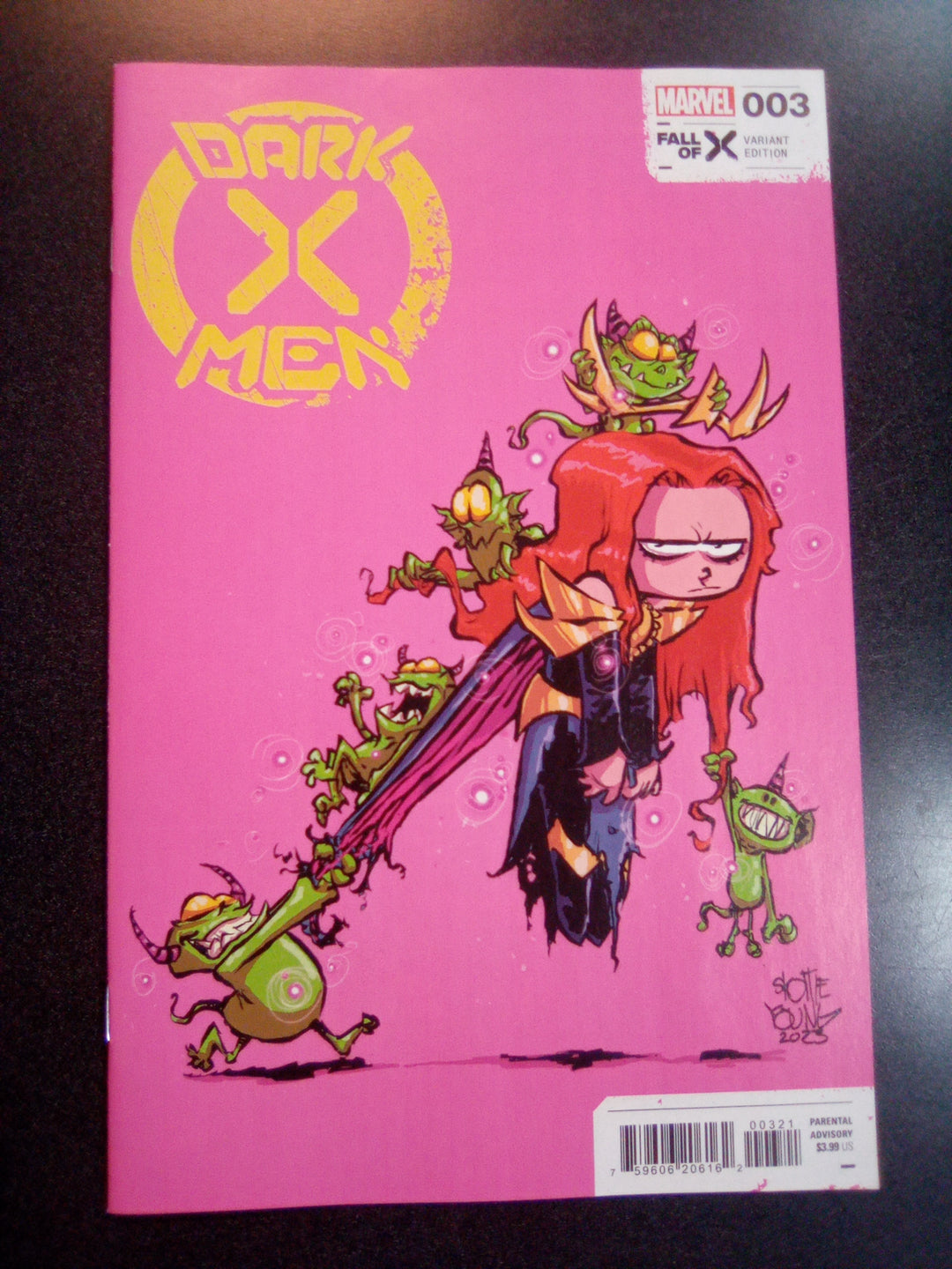 Dark X-Men #3 Skottie Young Variant