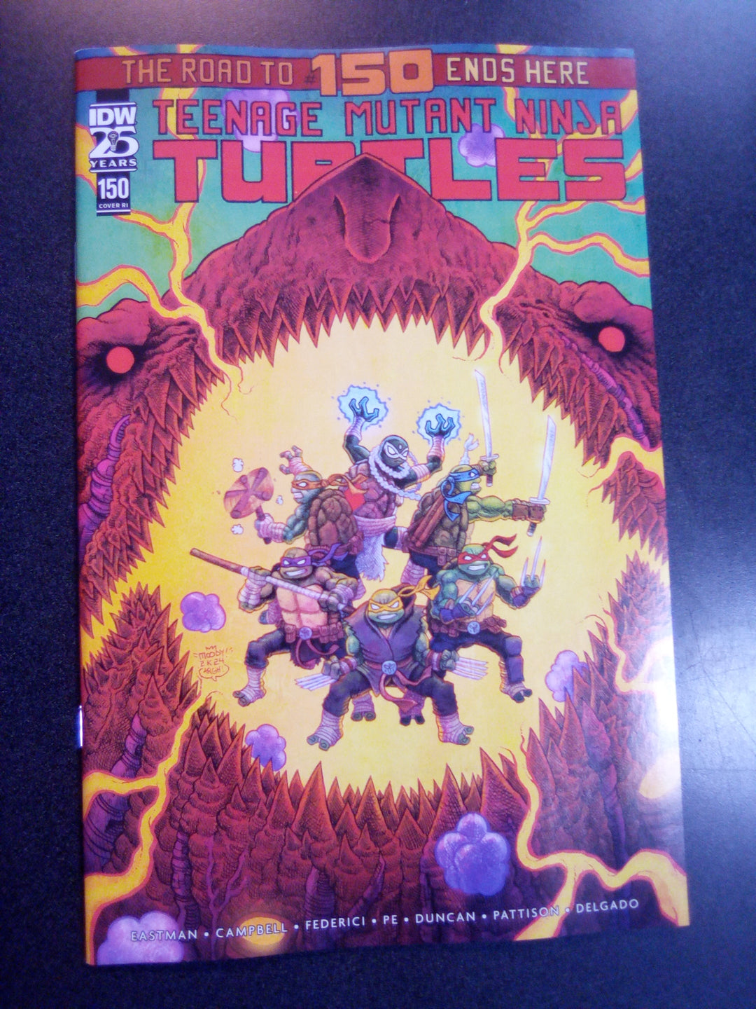 Teenage Mutant Ninja Turtles #150 Variant Ri (10) (Moody)