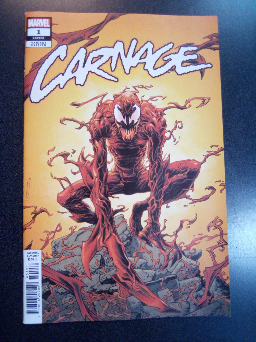 Carnage #1 Declan Shalvey Variant