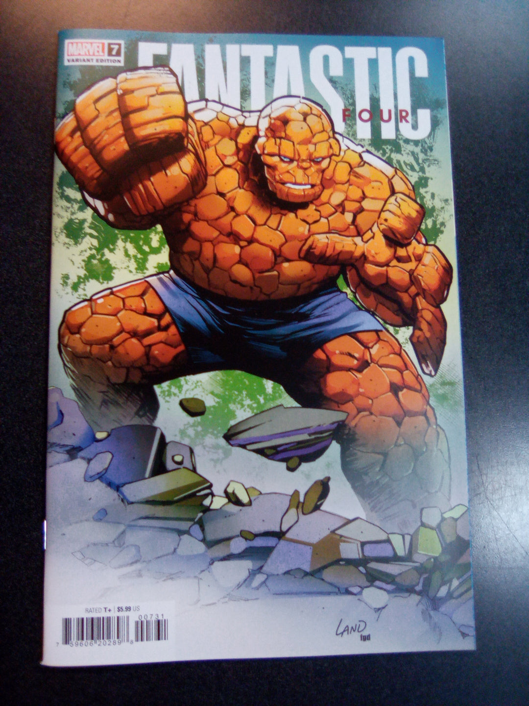 Fantastic Four #7 Greg Land Variant