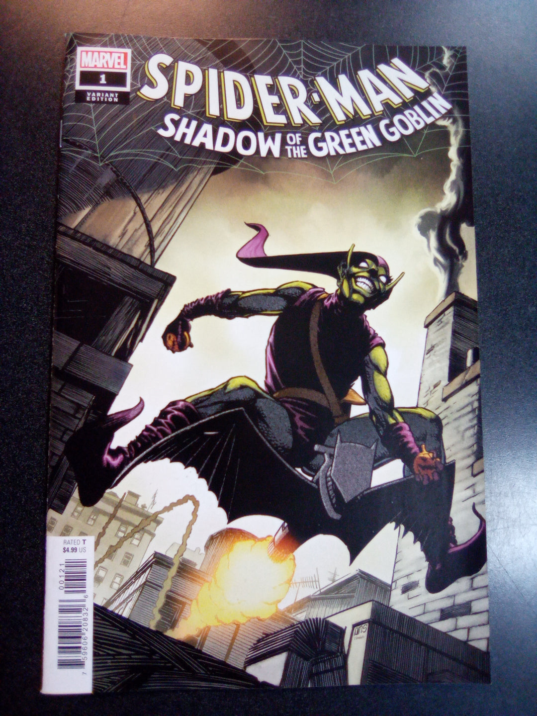 Spider-Man: Shadow Of The Green Goblin #1 Paul Smith Hidden Gem Variant