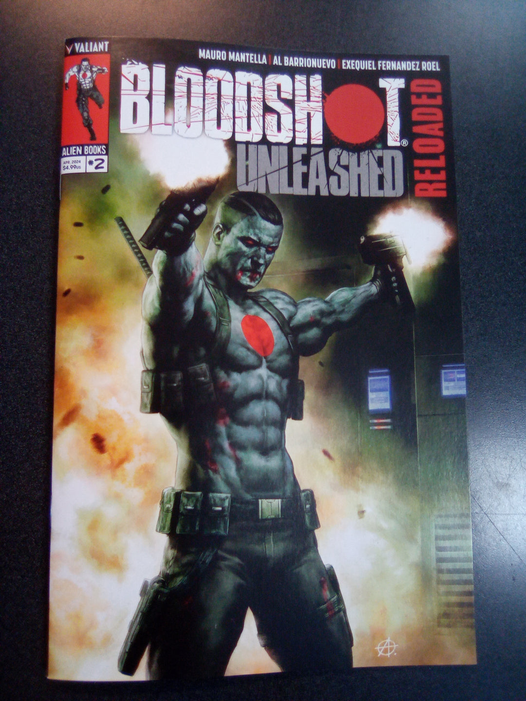 Bloodshot Unleashed Reloaded #2 (Of 4) Cover A Alessio
