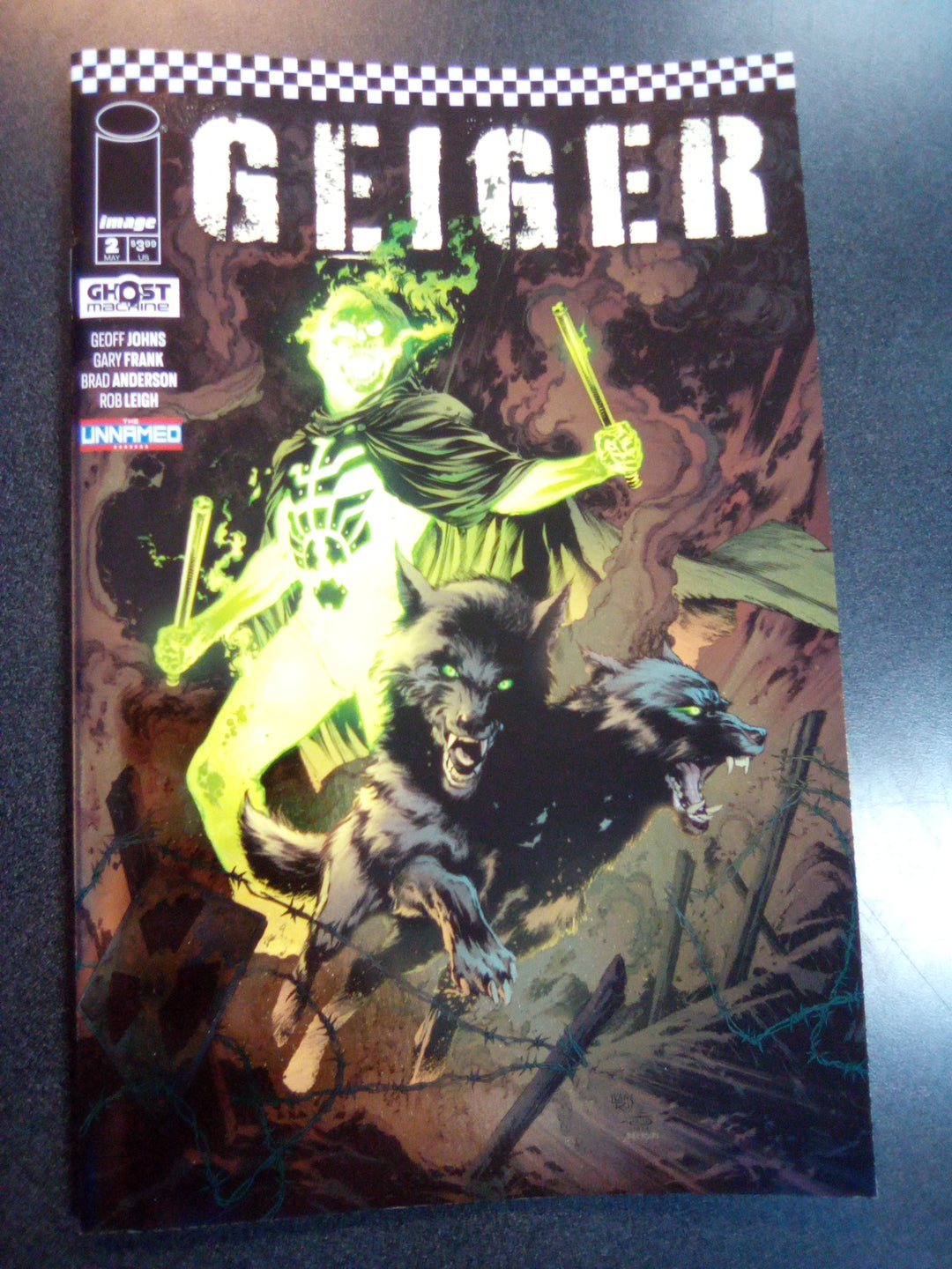 Geiger #2 (2024) Cover C 1 in 50 Ivan Reis & Danny Miki Foil Variant
