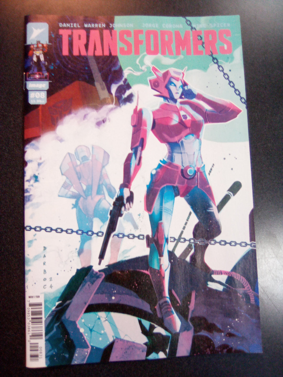 Transformers #8 Cover C 1 in 10 Karen S Darboe Variant