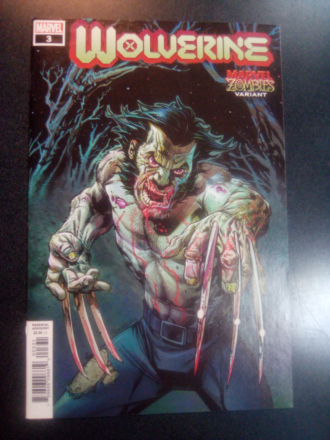 Wolverine #3 Raney Marvel Zombies Variant