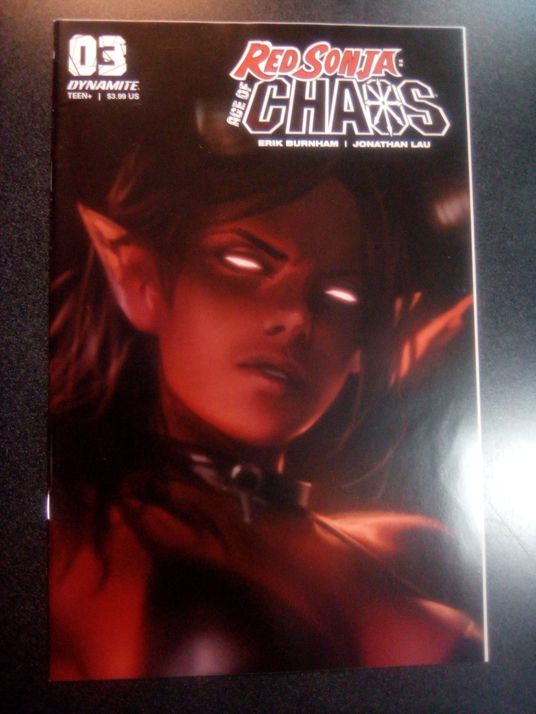 Red Sonja Age Of Chaos #3 1:10 Chew Sneak Peek Variant