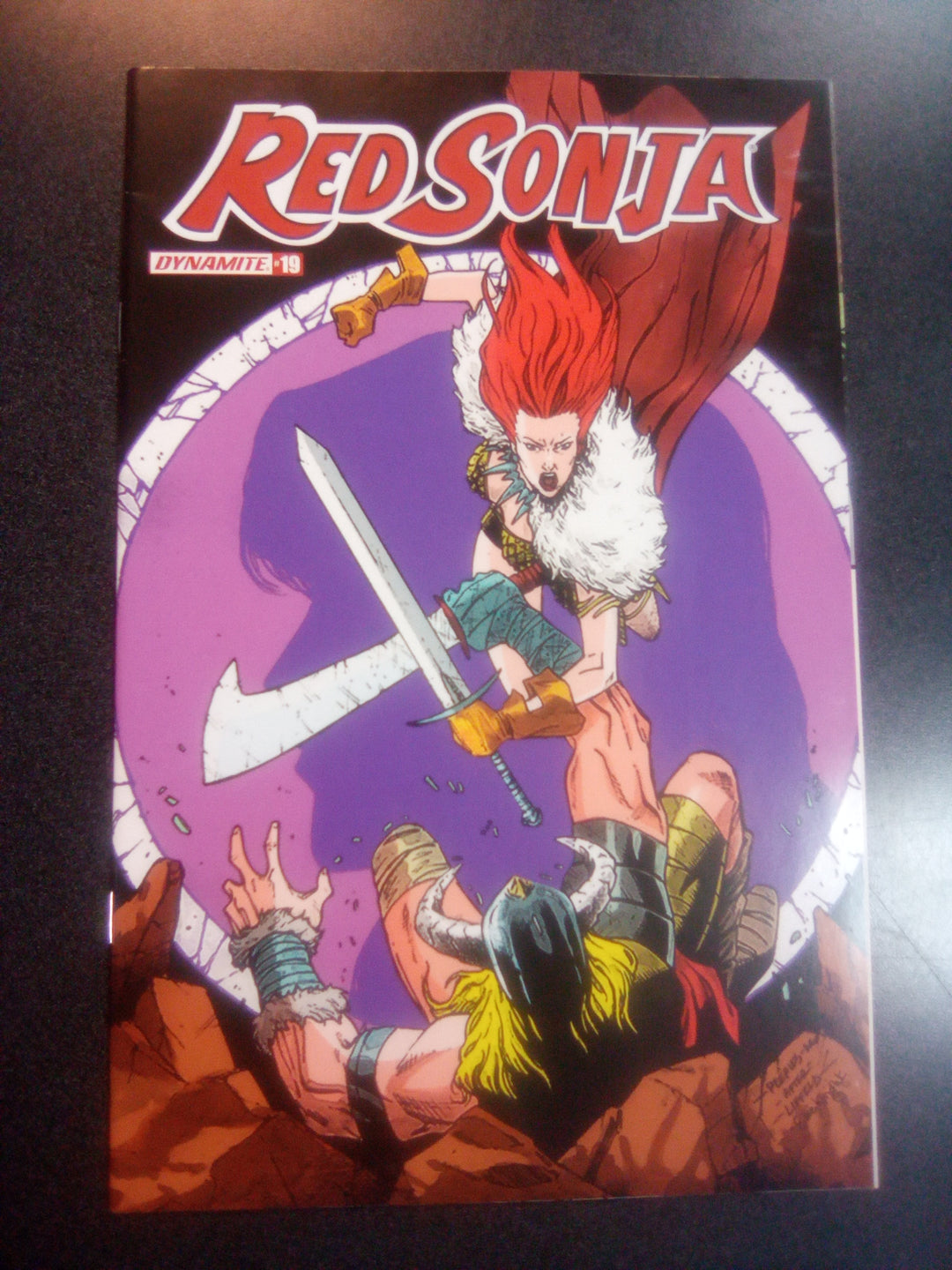 Red Sonja #19 1:7 Peeples Homage Variant