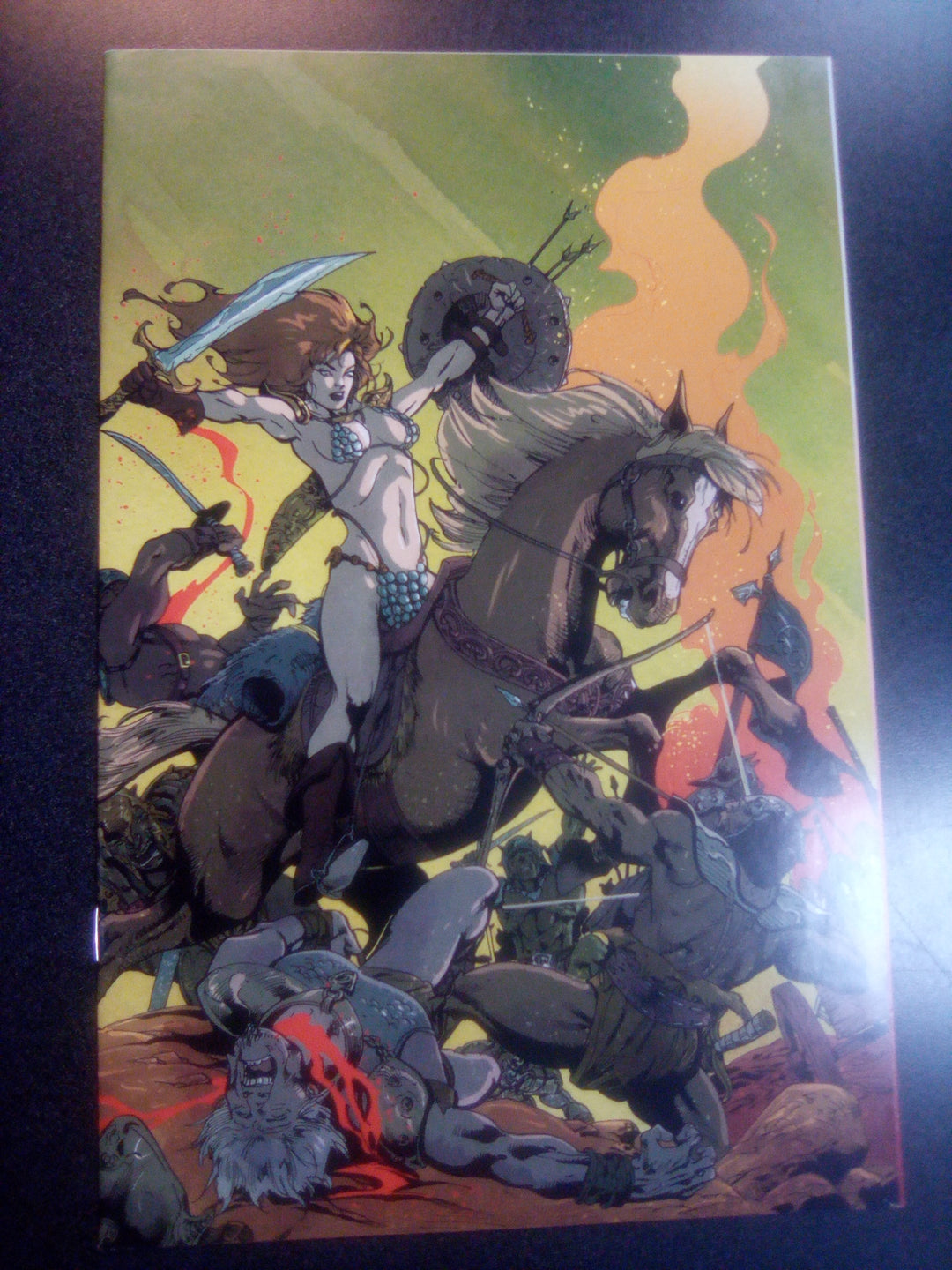 Killing Red Sonja #1 1:11 Castro Virgin Foc Variant